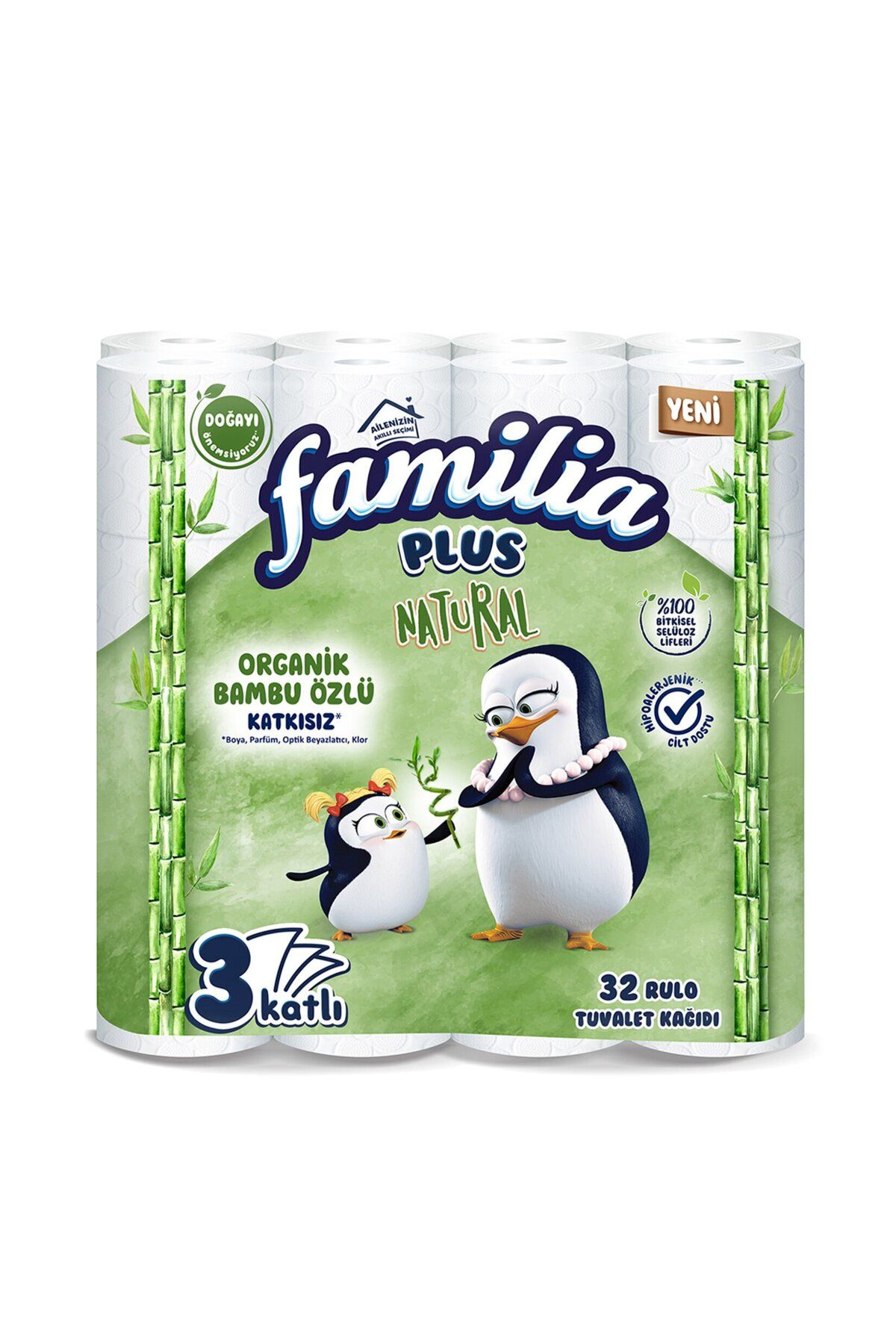 Familia Plus Natural Tuvalet Kağıdı 32'li