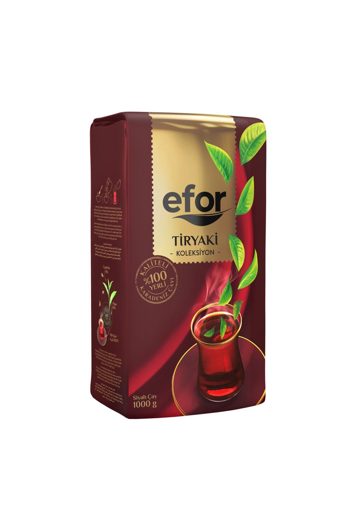 Efor Tiryaki Kolleksiyon Siyah Çay 1 Kg