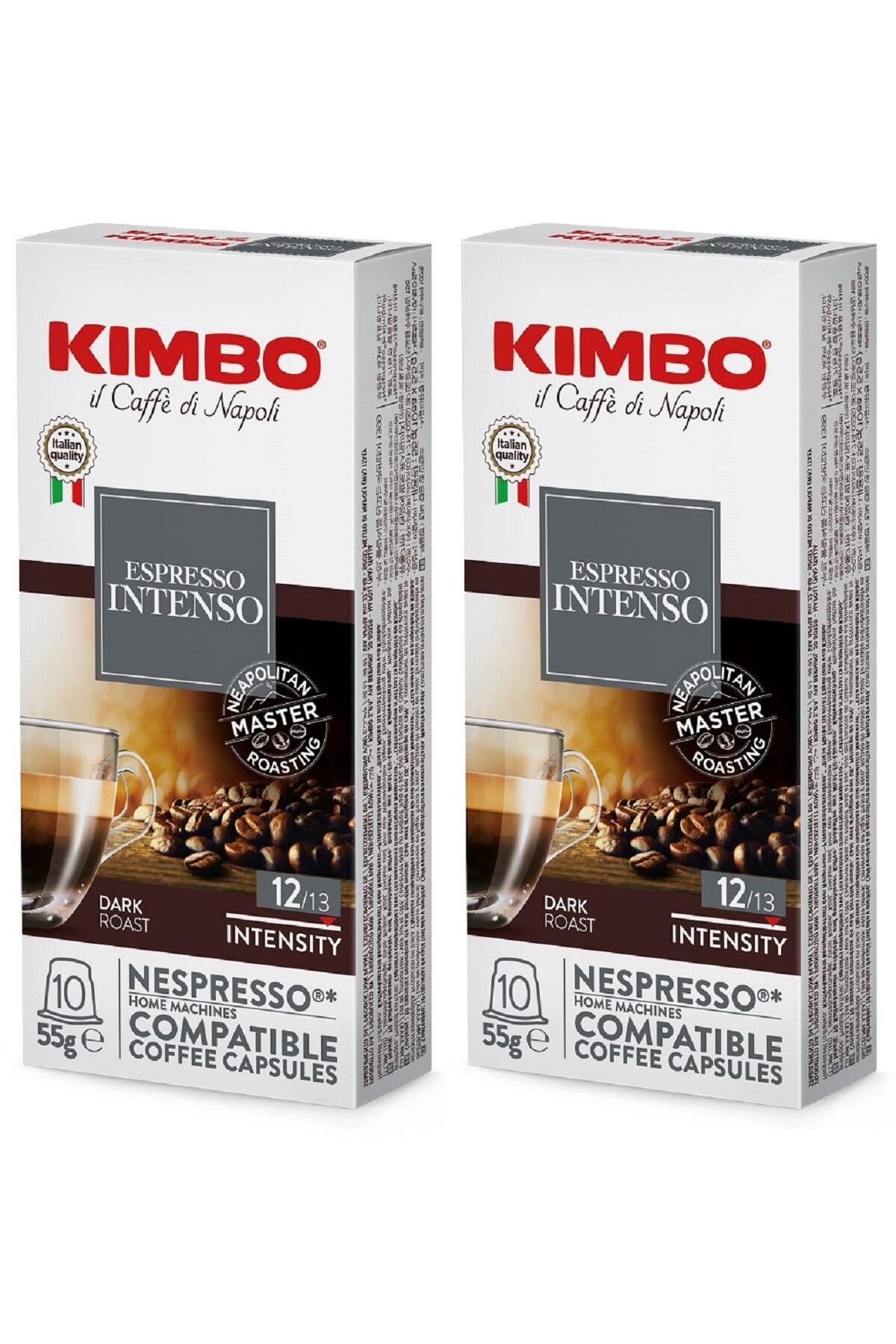 Kimbo Intenso Uyumlu Kapsül Kahve (10'LU KUTUDA) (2'Lİ SET)