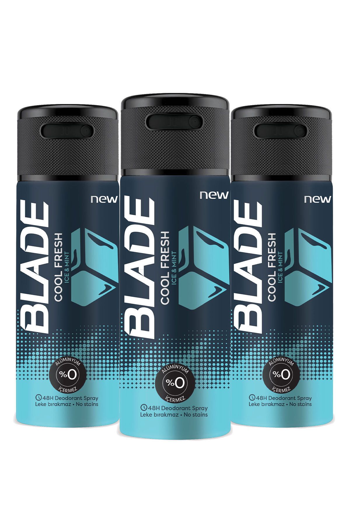 Blade Cool Fresh Deodorant 3x150ml