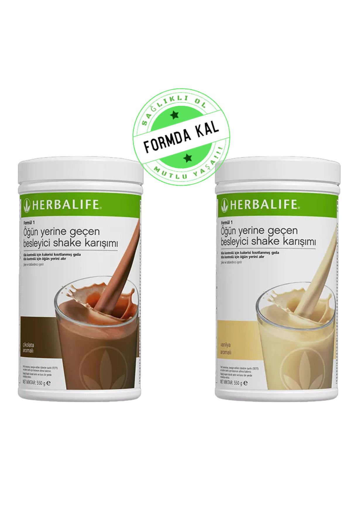 Herbalife Formül 1 Shake Çikolata-vanilya