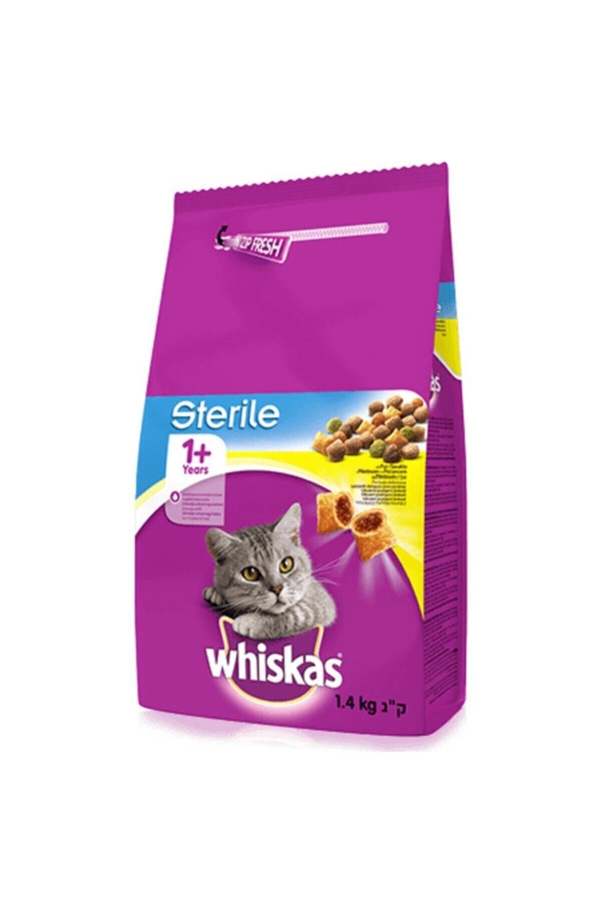 Whiskas Sterile Tavuklu Kısırlaştırılmış Kedi Maması 1,4 Kg