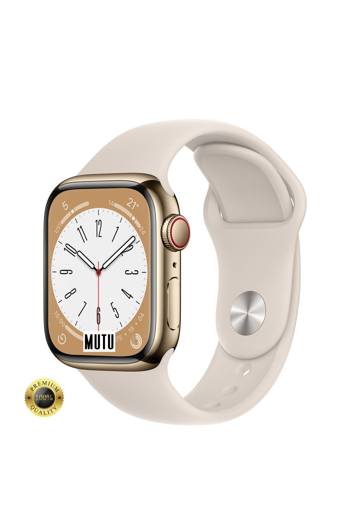 MUTU Watch 9 Pro Platinum ( 3 Kordon Özel Secmeli ) Full Donanımlıl Akıllı Saat Smartwatch