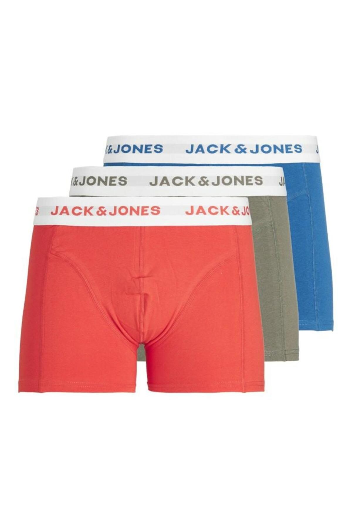 Jack & Jones Jack Jones Danıel 3 Lü Paket Erkek Boxer 12213089