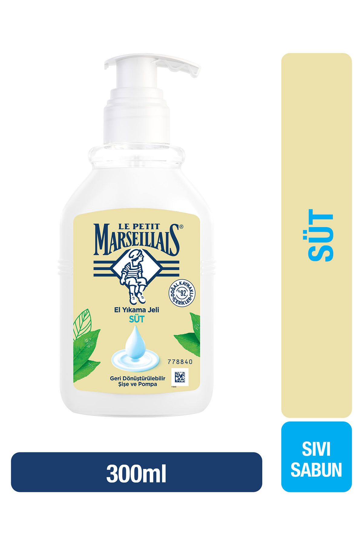 Le Petit Marseillais Marka: Sıvı Sabun Süt 300 Ml Kategori: El Sabunu