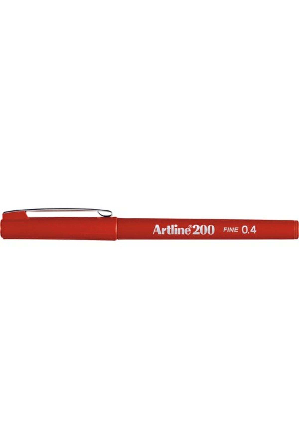 artline 200n Fine Keçe Uçlu Yazı Kalemi 0,4 Mm Kırmızı