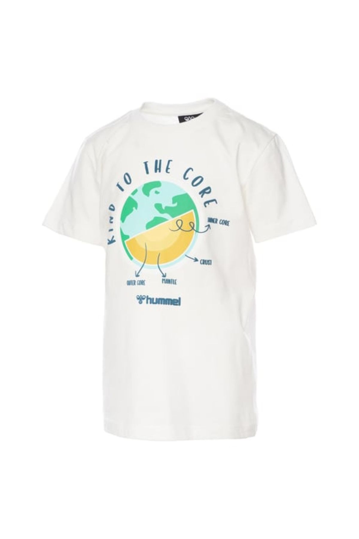 hummel Baskılı Beyaz Erkek Çocuk T-Shirt 911789-9003-HMLCEDRIC T-SHIRTS S/S