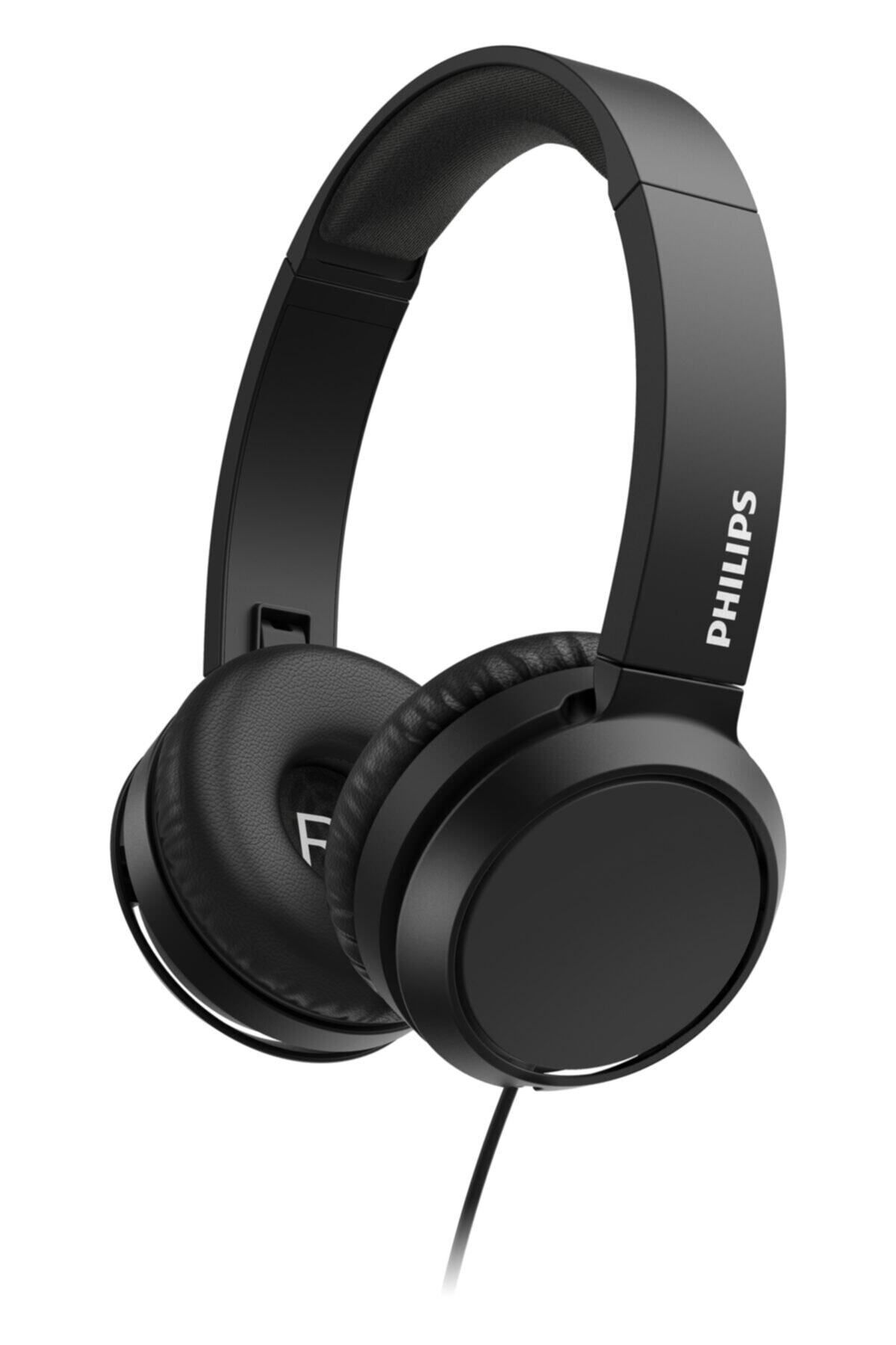 Philips Tah4105bk Siyah Mikrofonlu Kablolu Kulak Üstü Kulaklık
