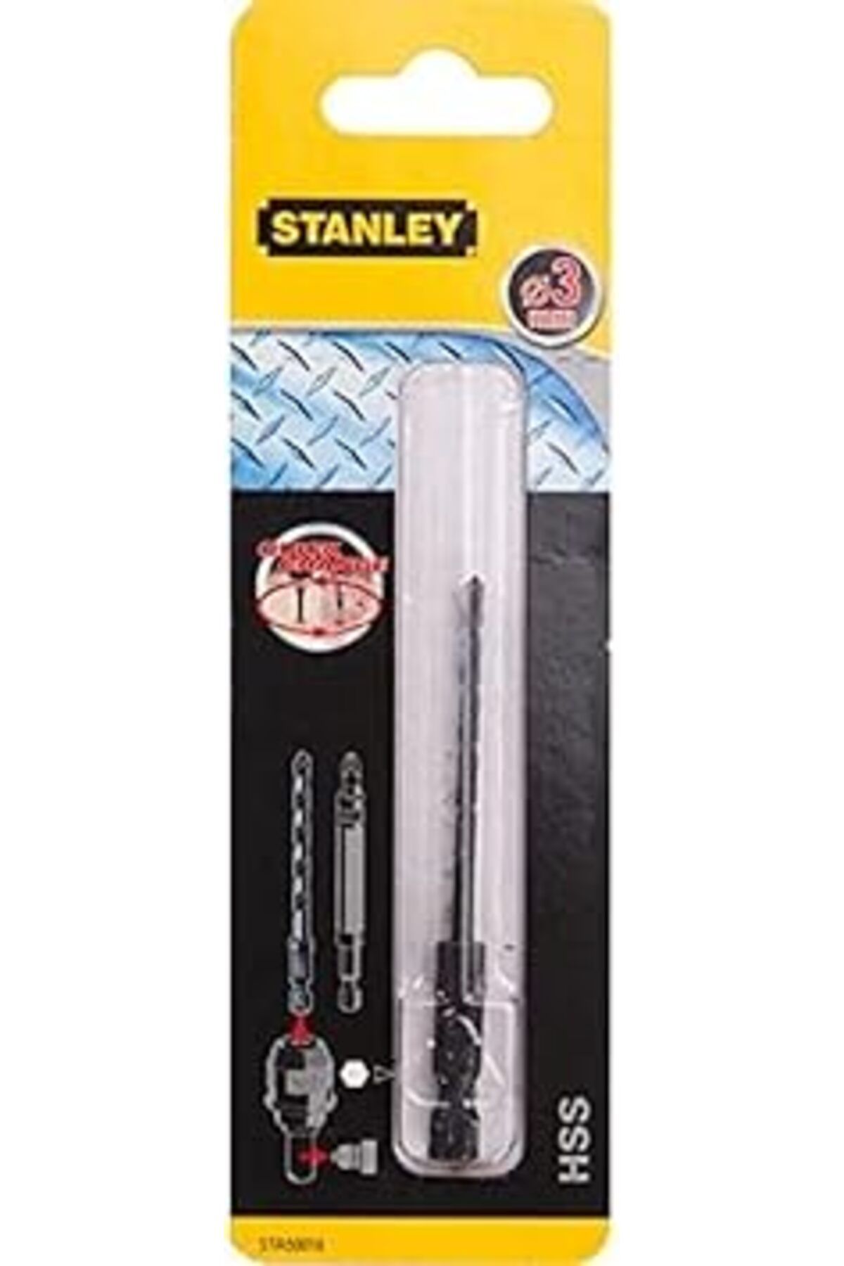 Stanley Sta50018 Metal Matkap Ucu/Bits Giriş, Siyah, 1 Adet, 3 Mm  3mm