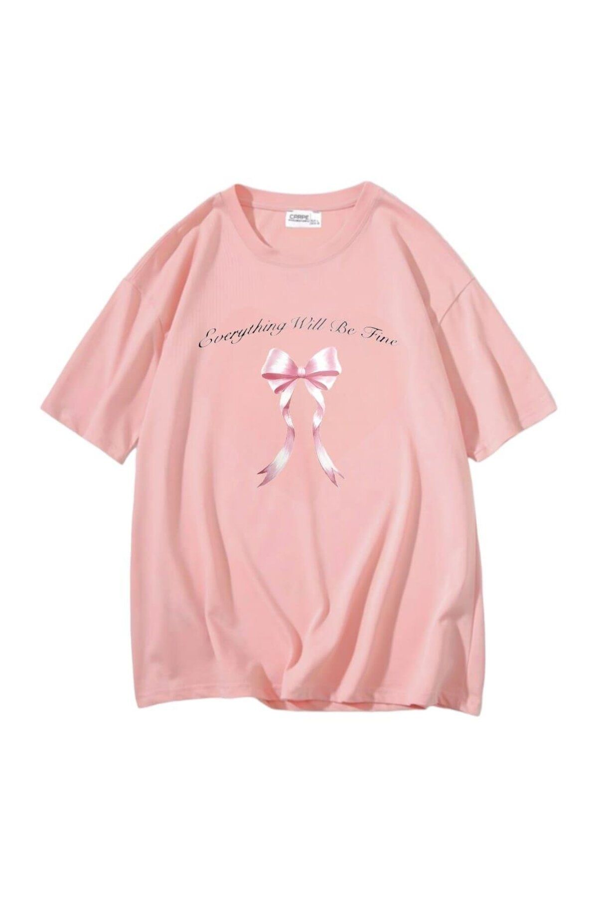 Carpe Cute Ribbon Oversize T-shirt