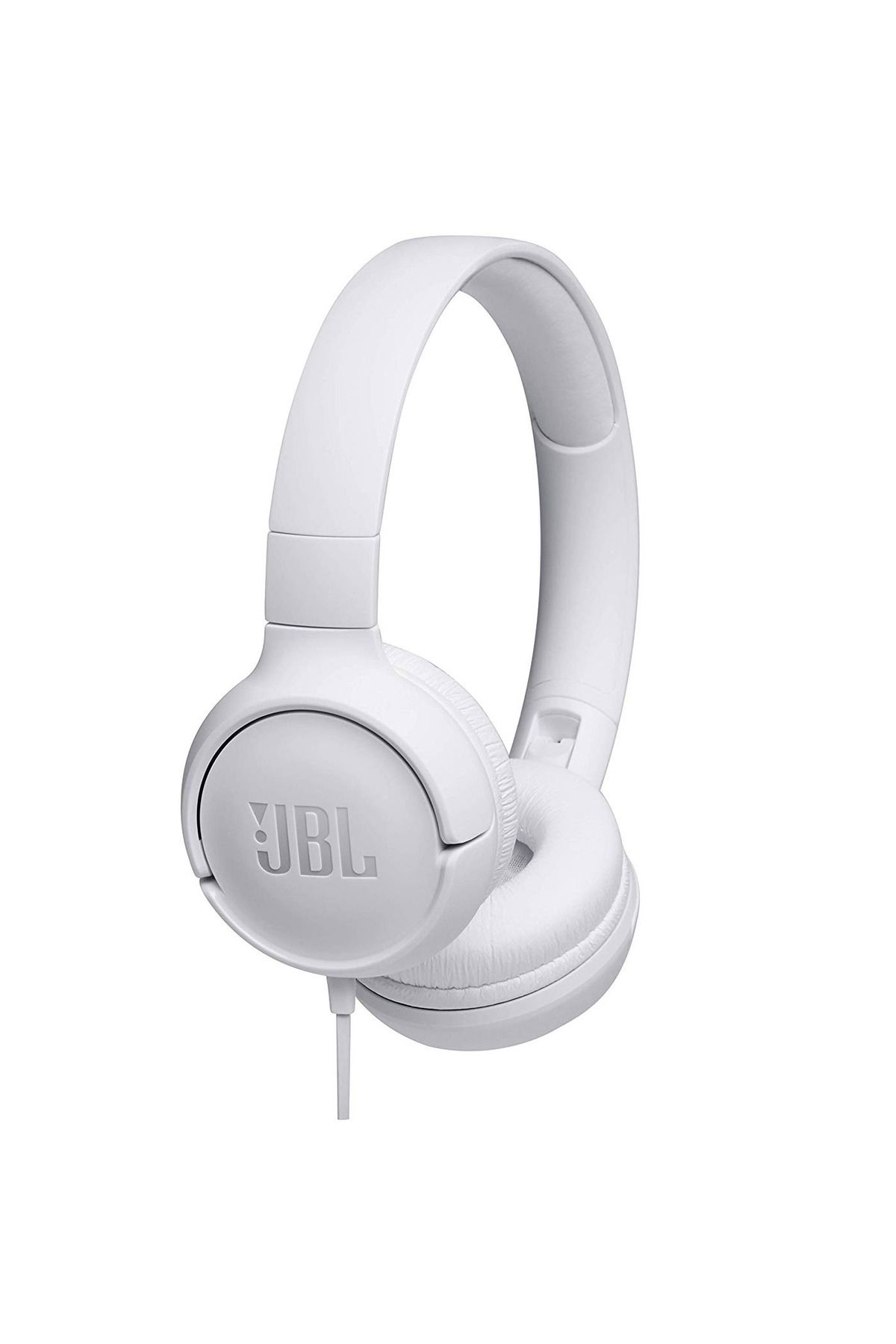 JBL T500 Beyaz Kulak Üstü Kablolu Kulaklık ( Türkiye Garantili)