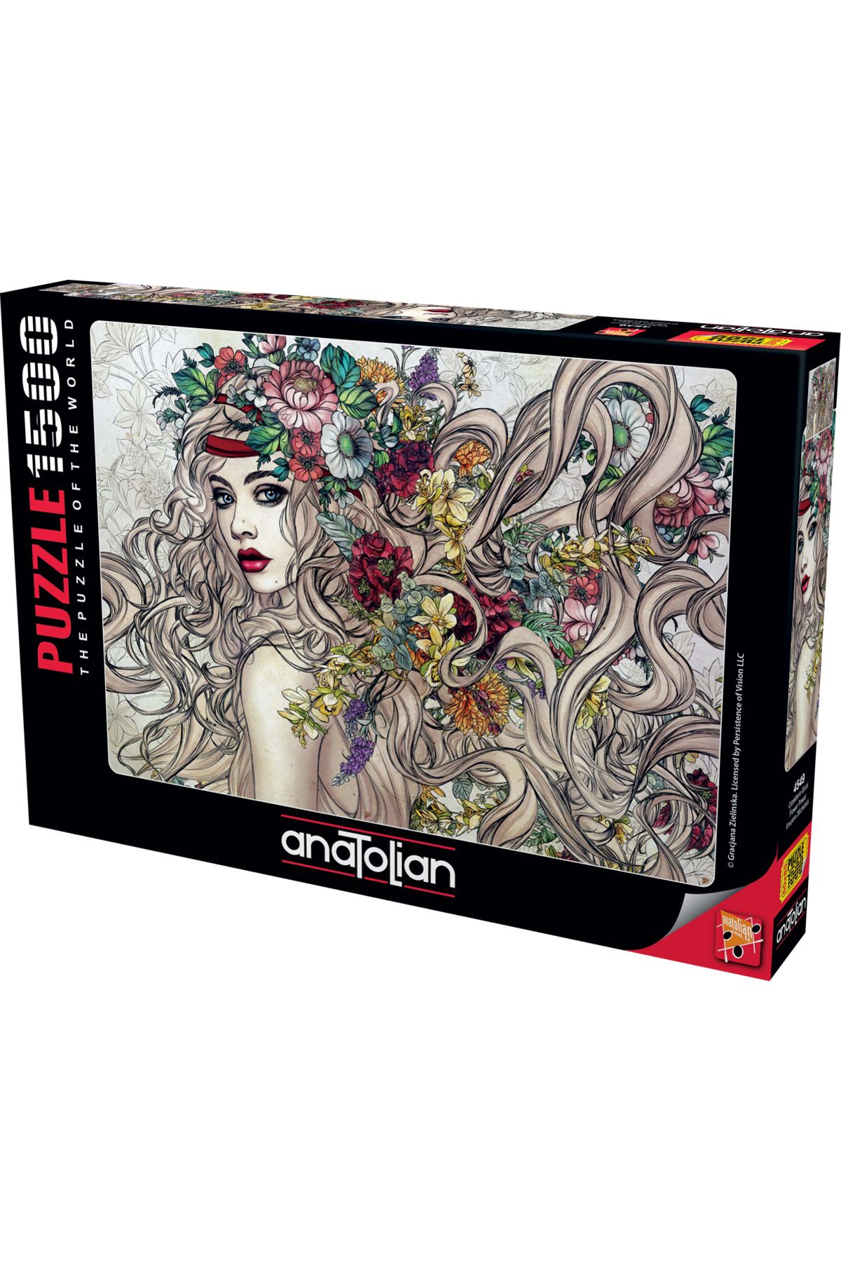 Anatolian Puzzle 1500 Parçalık Puzzle / Çiçeklerin Gücü - Kod:4549