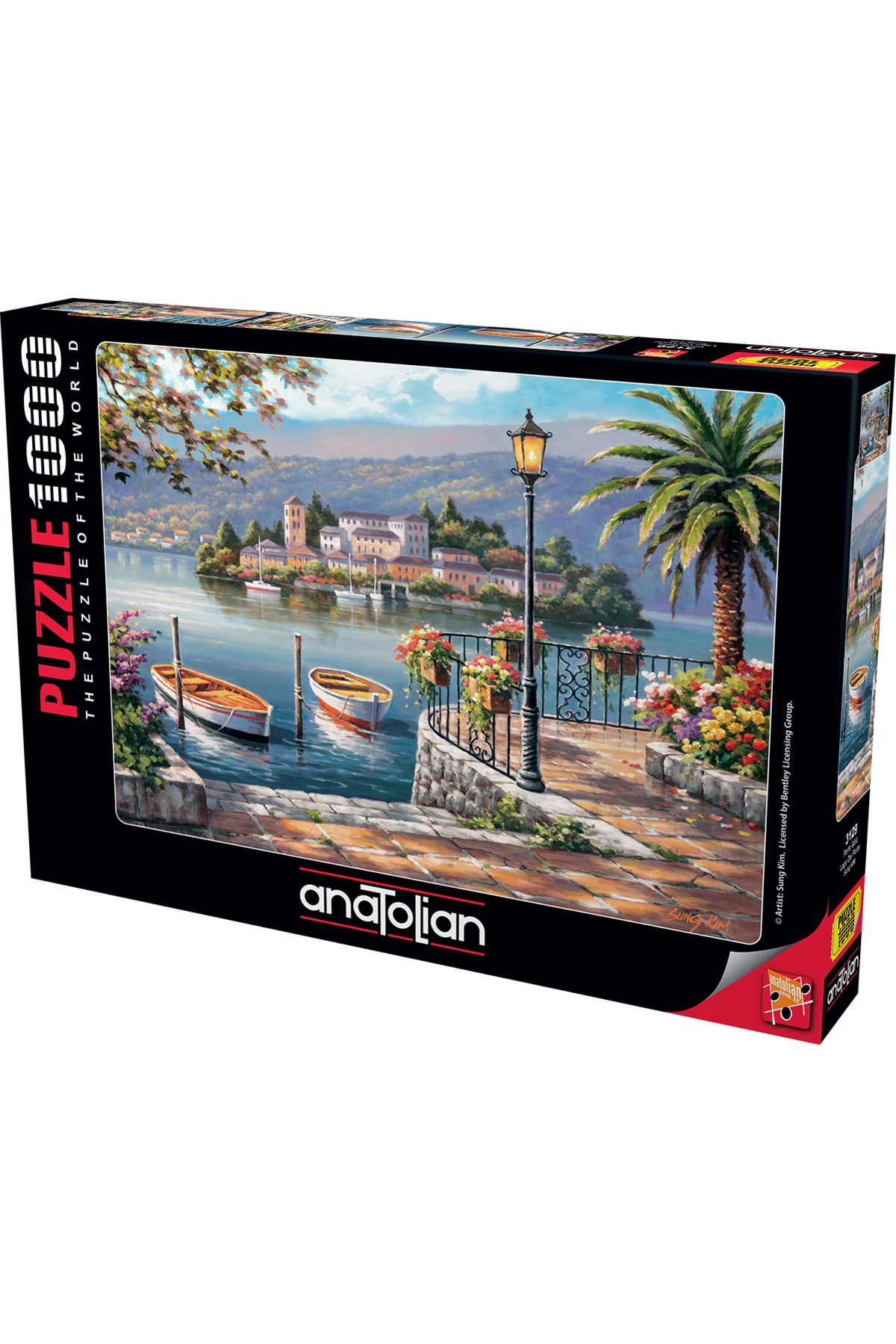 Anatolian Puzzle 1000 Parçalık Puzzle / Porto Gölü - Kod:3129