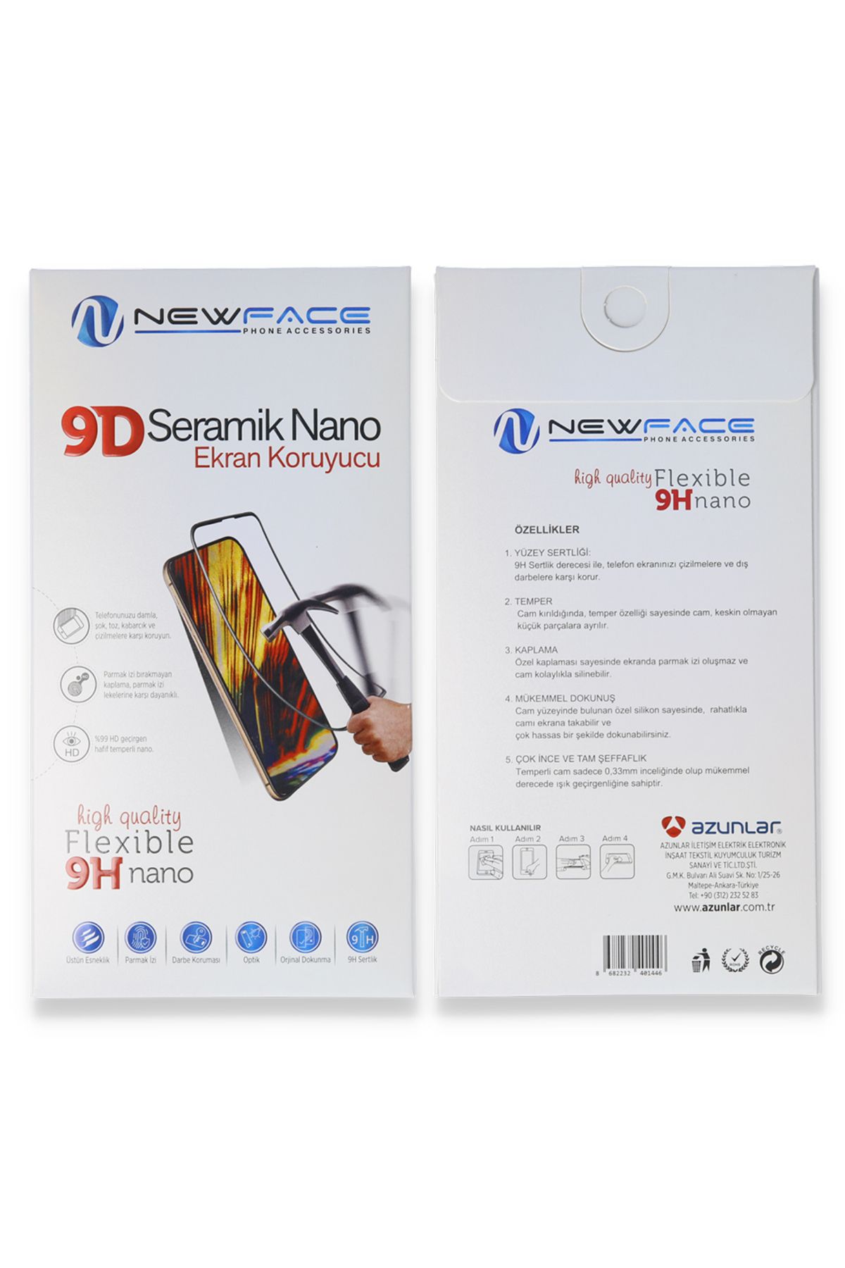 Genel Markalar Realme C21 Seramik Nano Ekran Koruyucu - Ürün Rengi : Siyah - Lisinya
