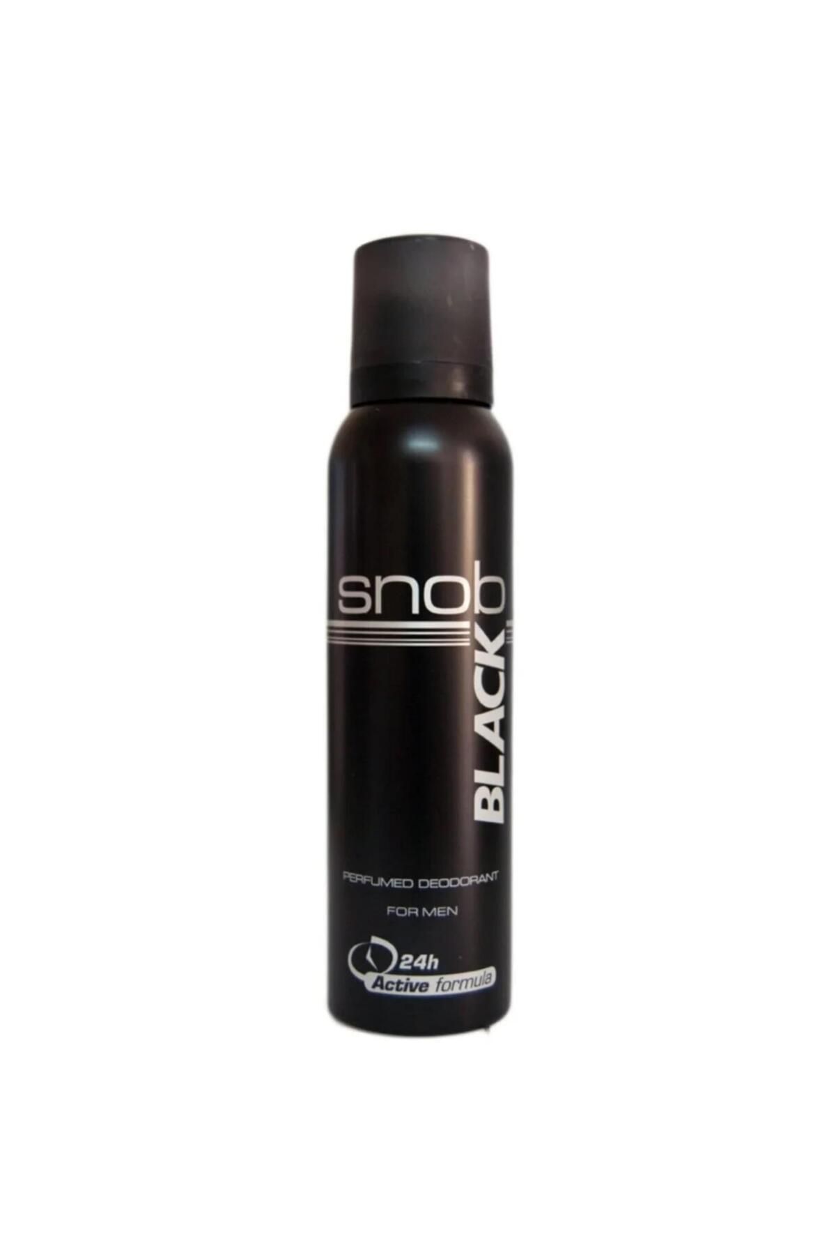 Snob Deodorant Erkek 150 ml Black