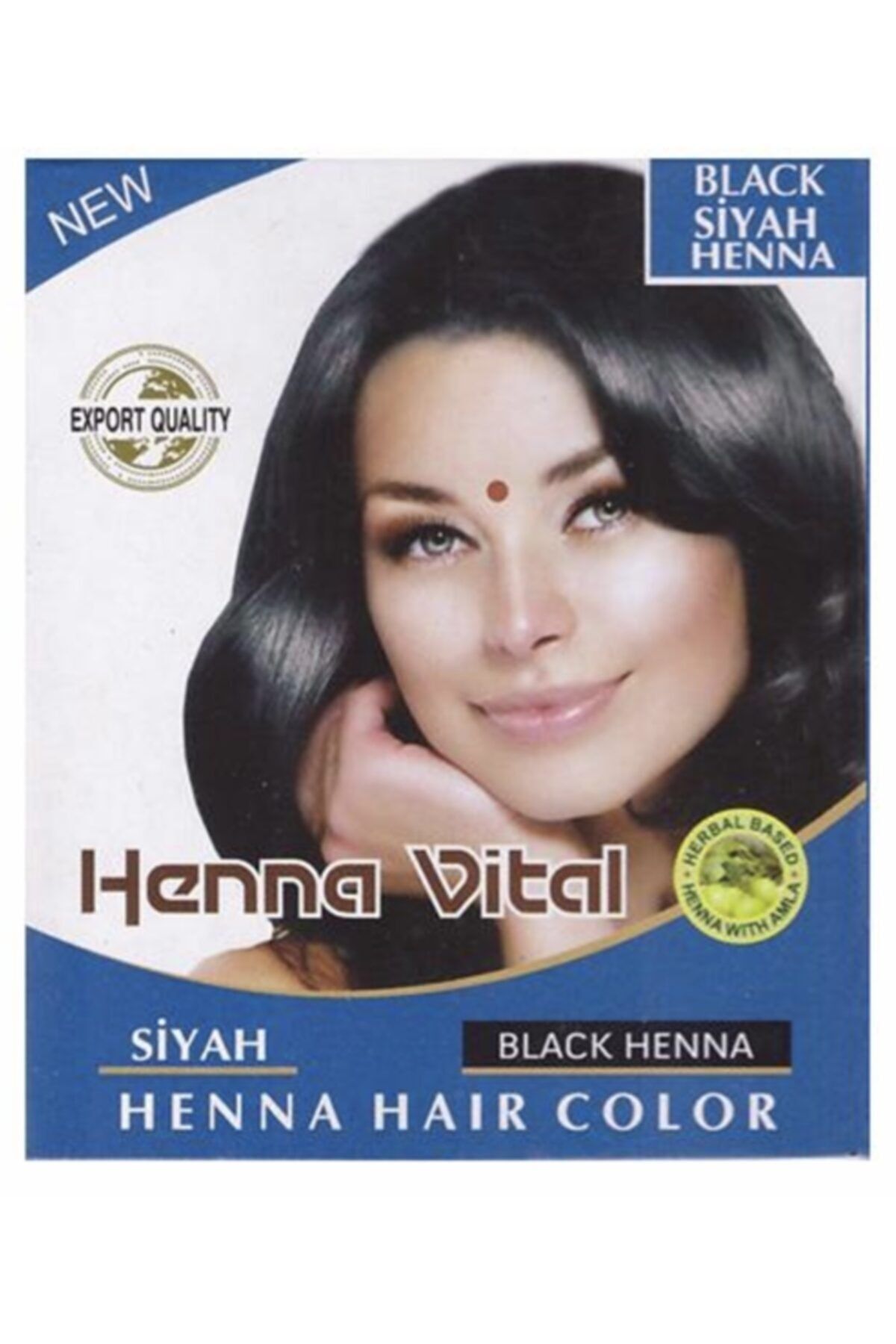 Henne Henna Vital Hint Kınası 6'lı Siyah