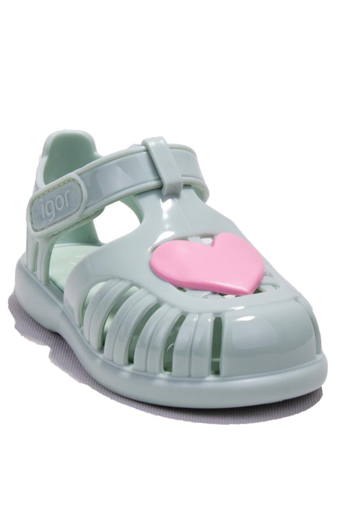 IGOR S10310bb Tobby Gloss Love Mint Ortopedik Günlük Kız Çocuk Sandalet