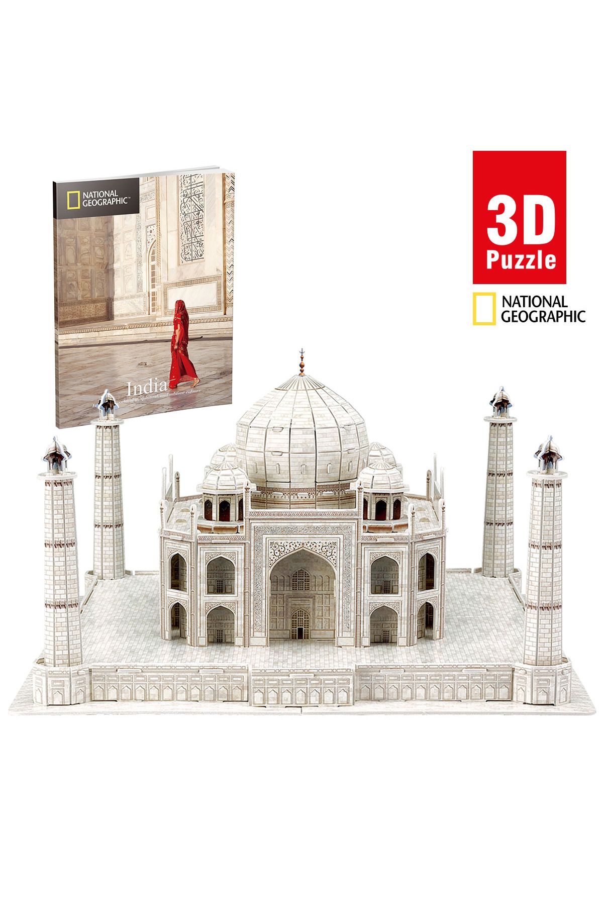 Cubic Fun 3d Puzzle National Geographic Serisi - Taj Mahal