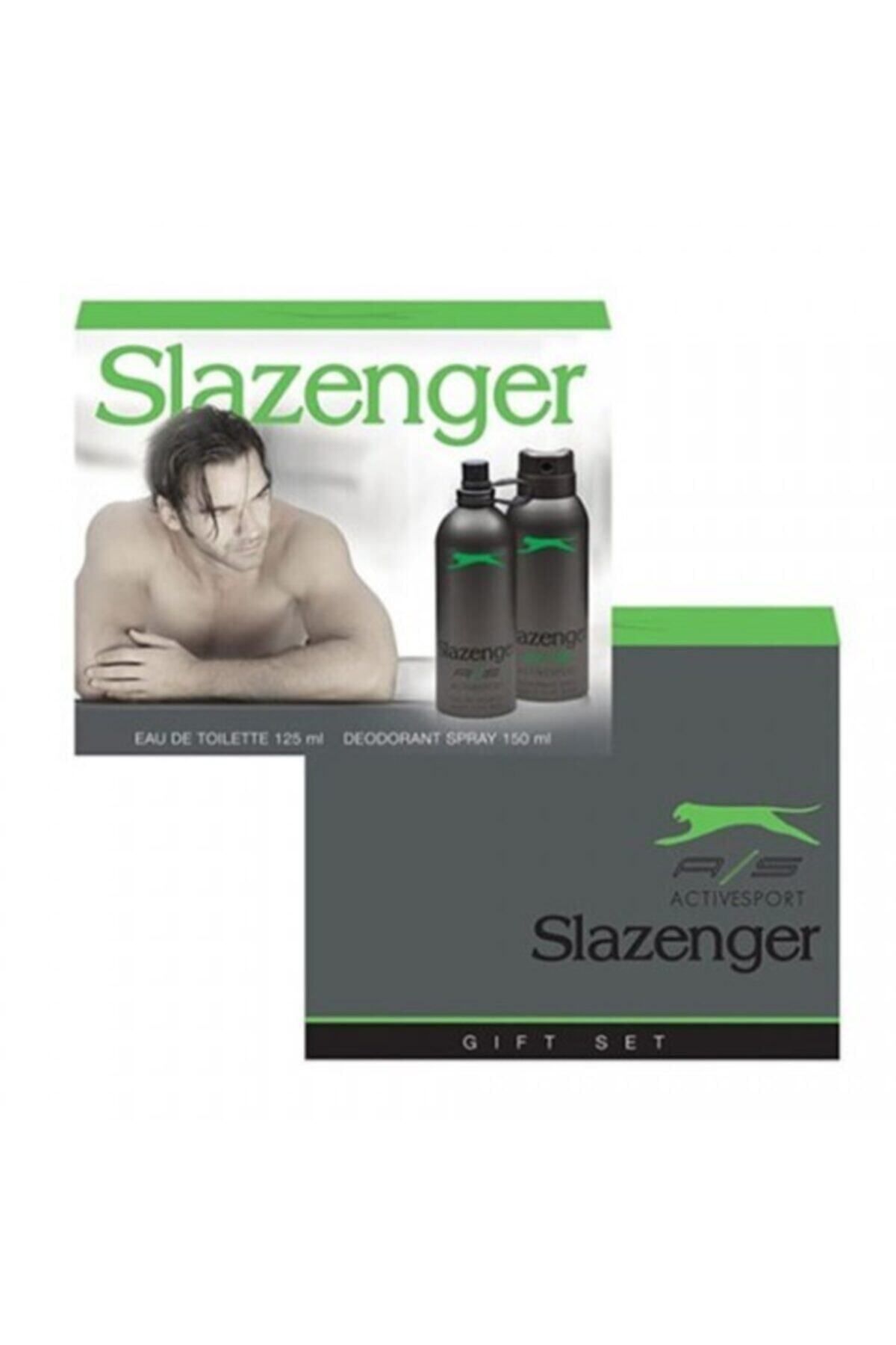 Slazenger Parfüm Yeşil 125 Ml. Deodorant Yeşil 150 Ml.