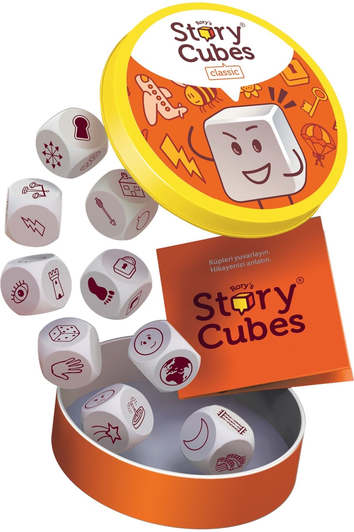 Asmodee Rory'nin Hikaye Küpleri - Klasik ECO (Rory's Story Cubes - Classic ECO)