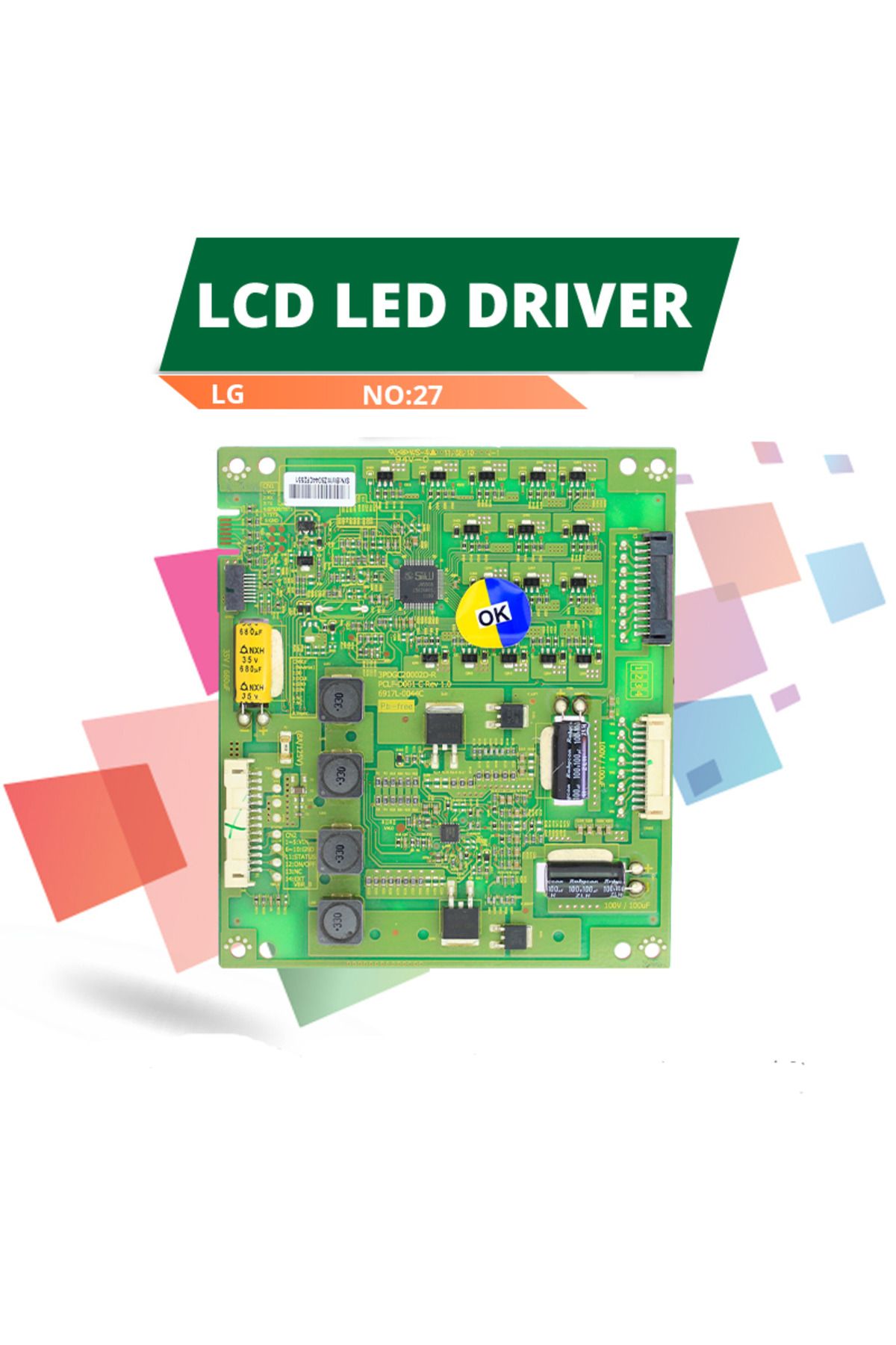 Go İthalat Lcd Led Driver Lg (6917L-0044C,3PDGC20002D-R) (LC420EUD SD M1) (NO:27) (4202)