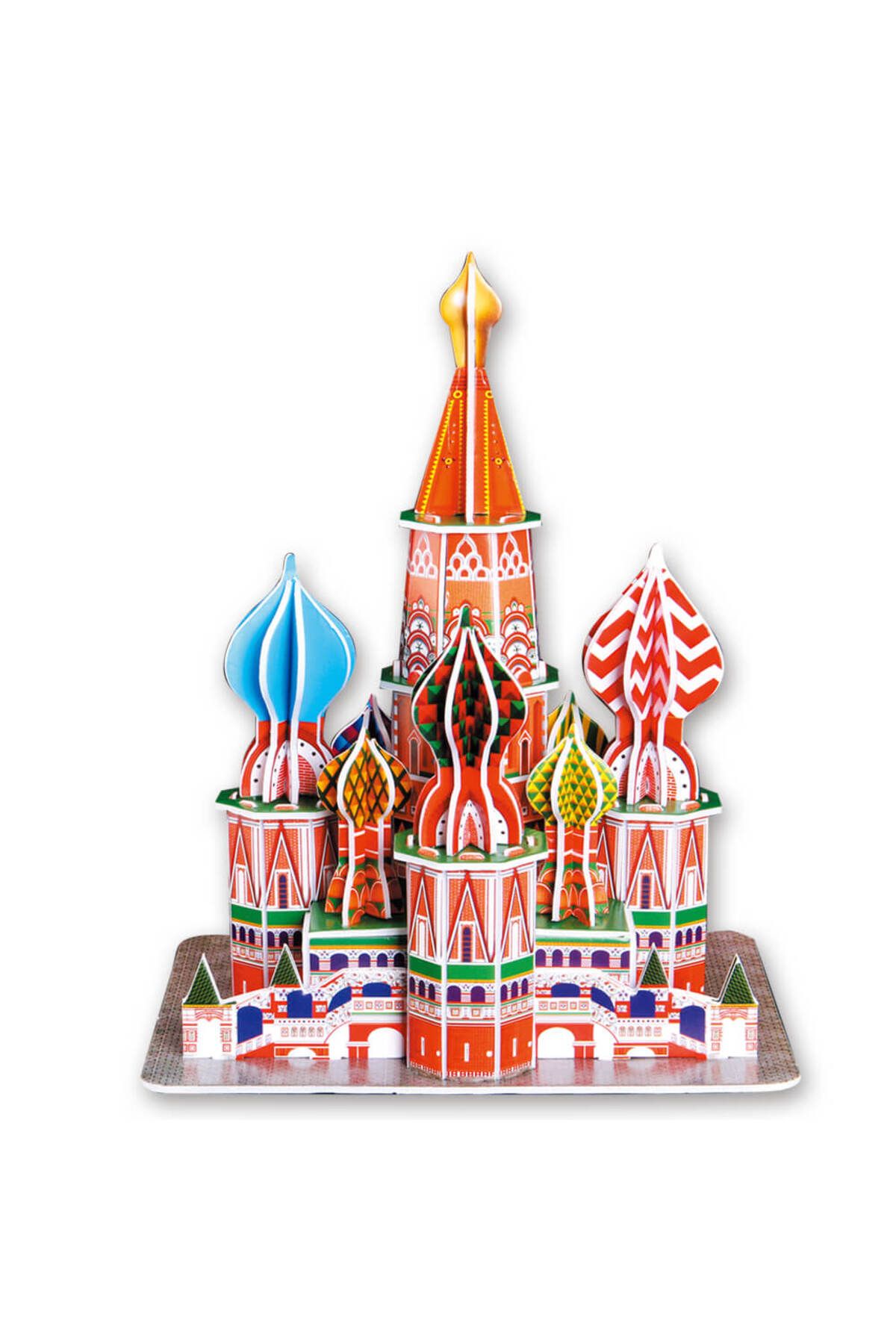 Cubic Fun 3d 47 Parça Puzzle St. Aziz Vasil Katedrali - Rusya