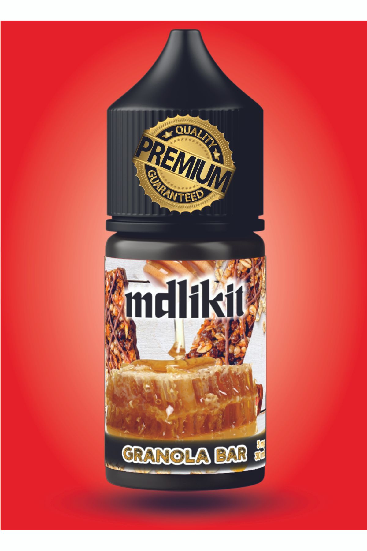 mdlikit Granola Bar, Ballı Vape Likit Aroma 3m Merck