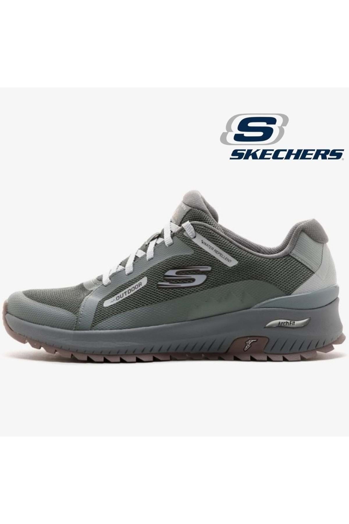 Skechers Arch Fit Discover 180081 Outdoor Unisex Spor Ayakkabı Yeşil