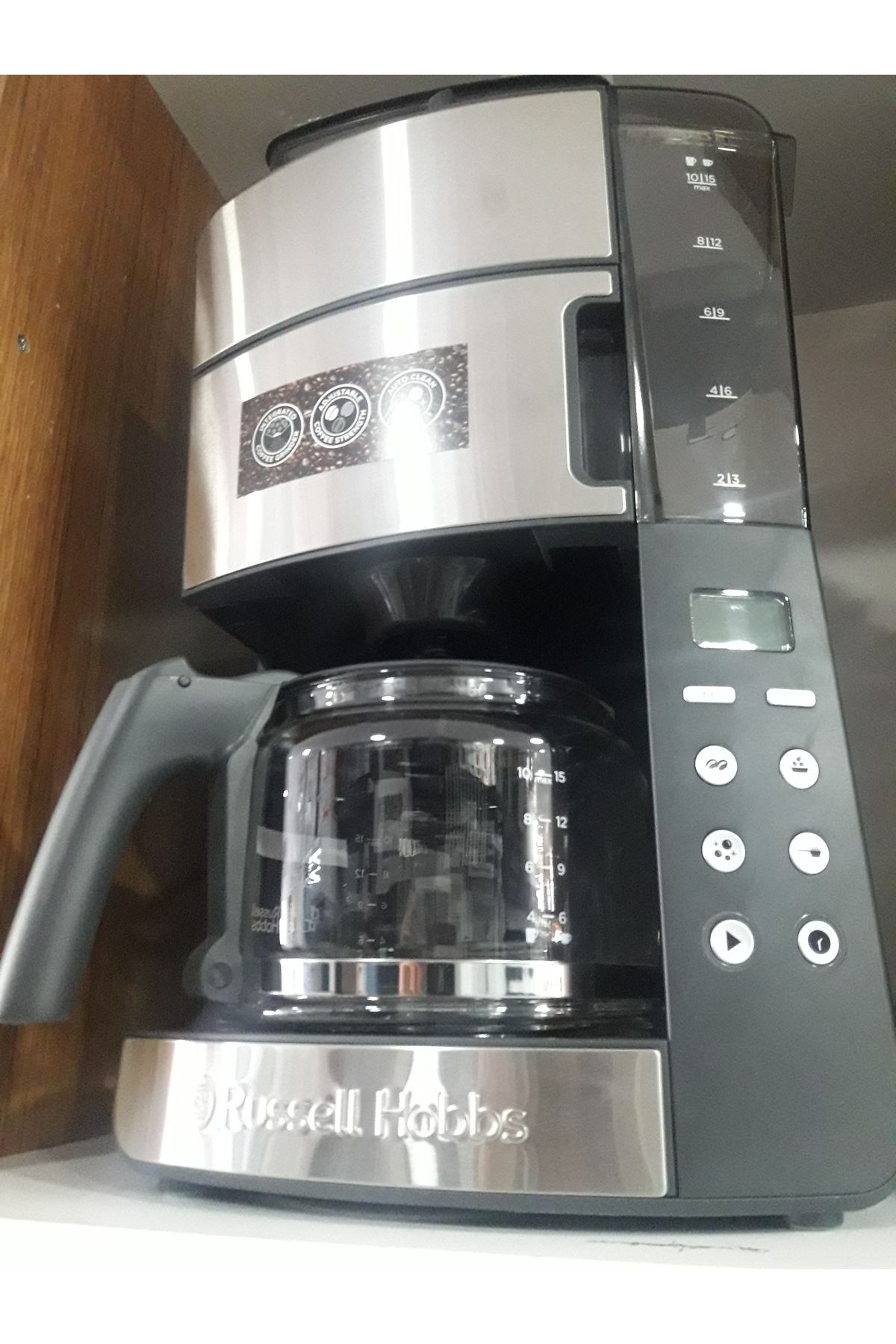 Russell Hobbs 25610-56 Grind & Brew Cam Sürahi Filtre Kahve Makinesi