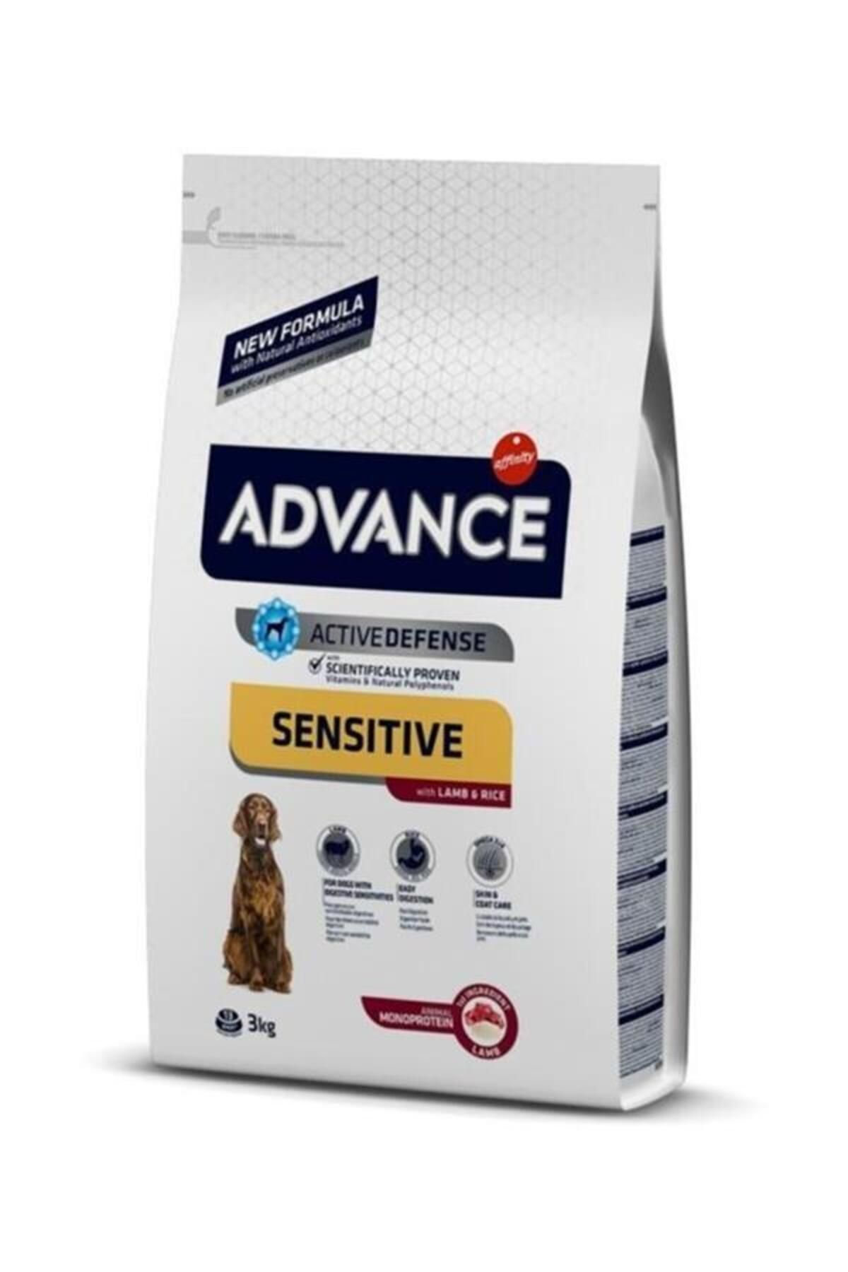 Advance Dog Adult Sensitive Lamb-rice Köpek Maması-3 Kg