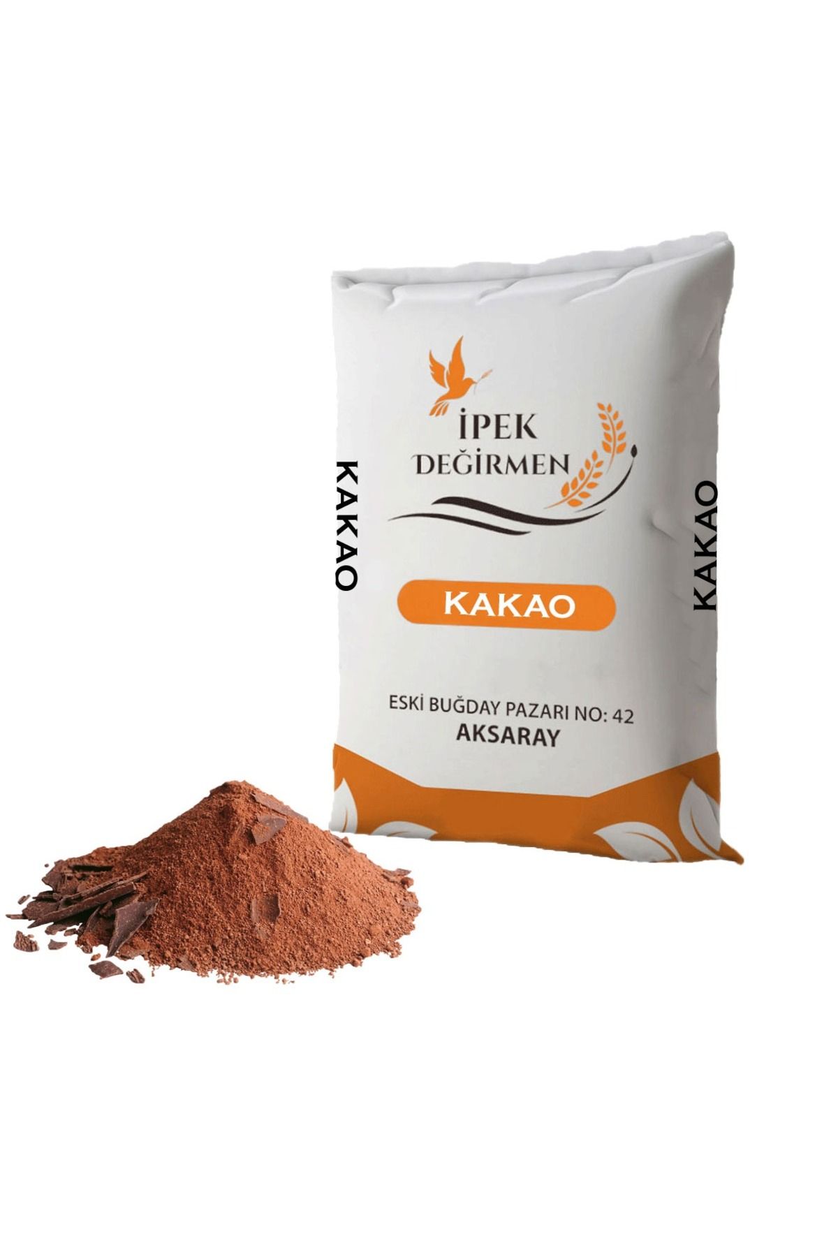 İpek Değirmen Doğal Katkısız 500 GR Kakao Tozu Bitter Çikolata Unu