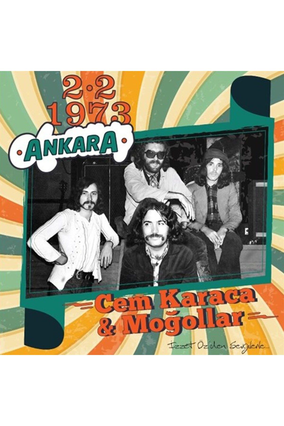 Genel Markalar Cem Karaca & Moğollar - 2 2 1973 Ankara - plak alithestereo