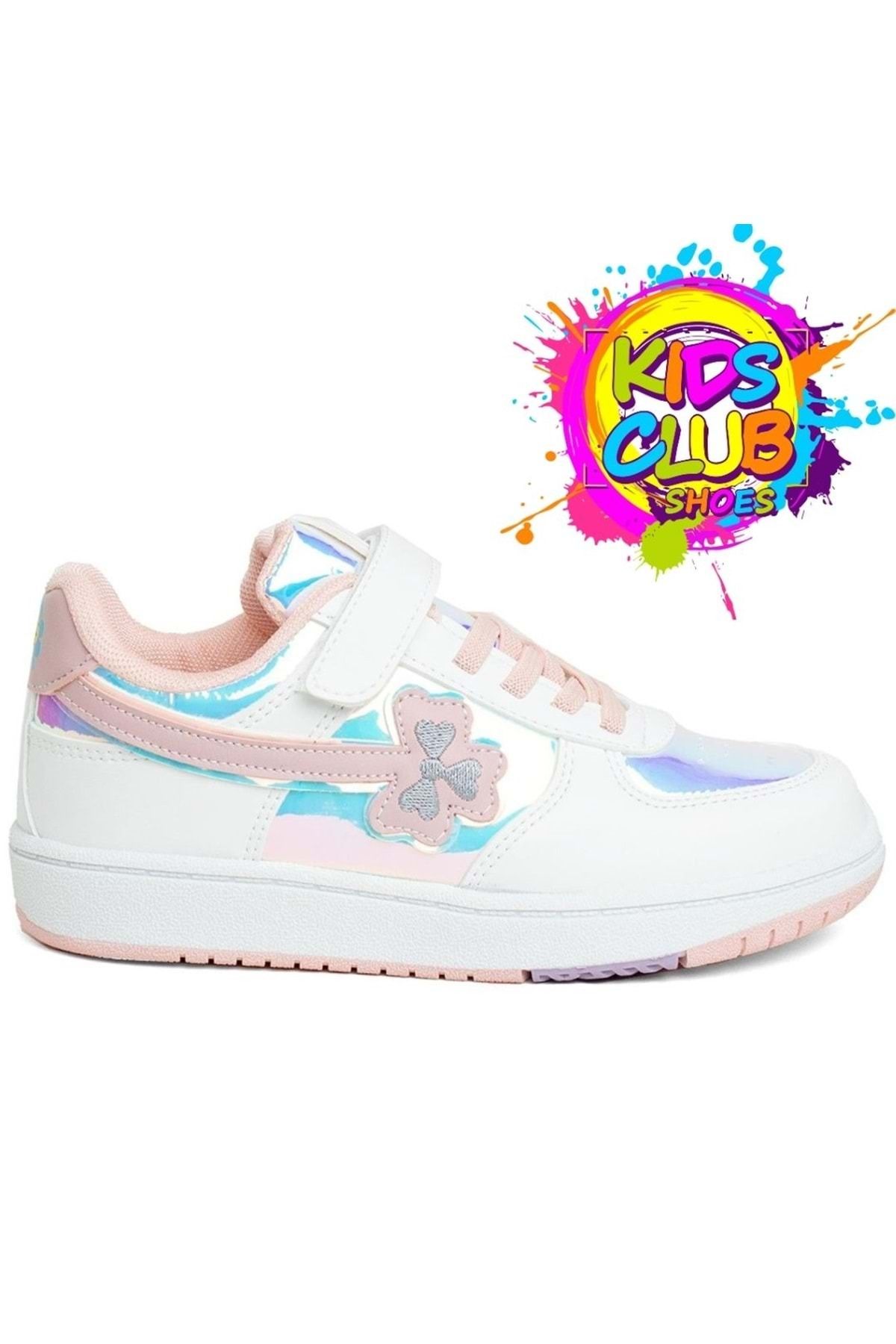 Kids Club Shoes Cool Dina Sneaker Ortopedik Çocuk Spor Ayakkabı PUDRA