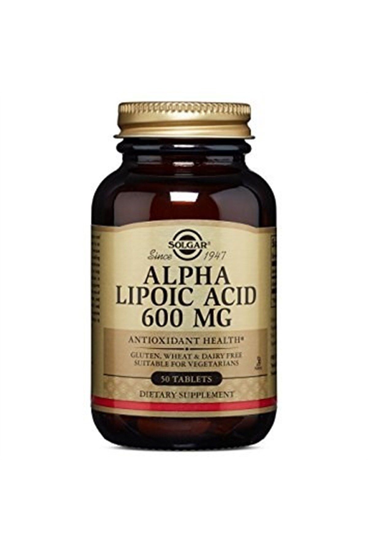 Solgar Alpha Lipoic Acid 600 Mg 50 Tb.