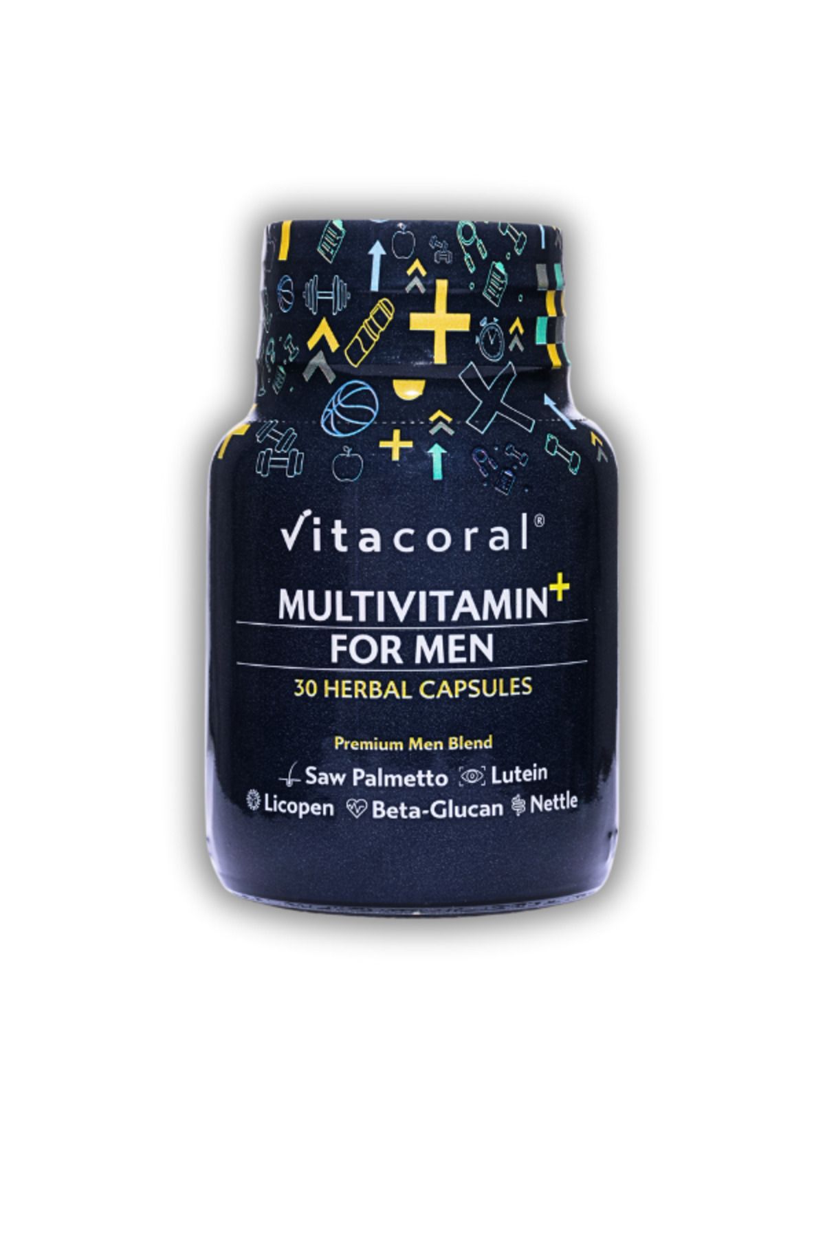 Vitacoral Multivitamin For Men 30'lu Bitkisel Kapsül - Vitaminler Ve Mineraller Içeren Besin Takviyesi