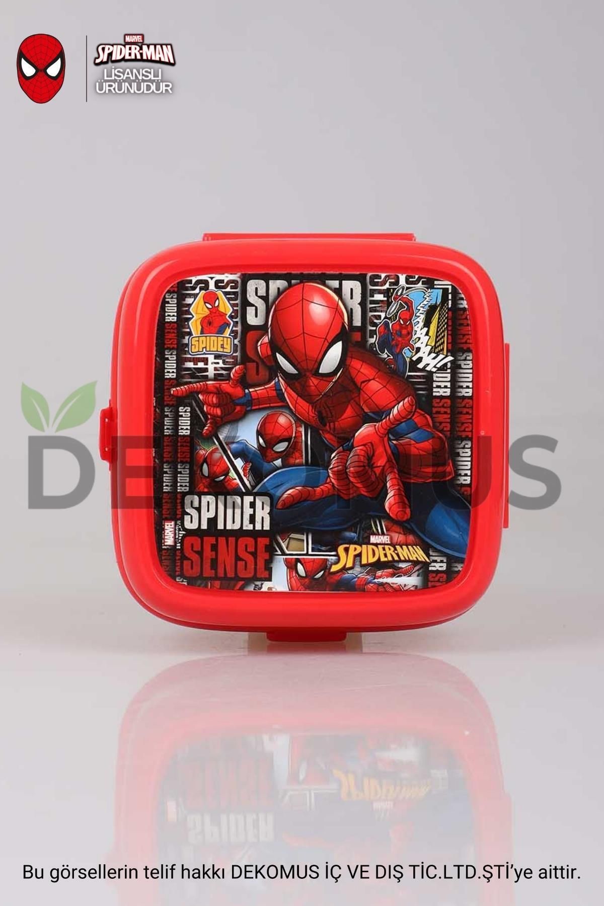 Spiderman LİSANSLI SPIDERMAN 2 KATLI BESLENME KUTUSU / LUNCH BOX