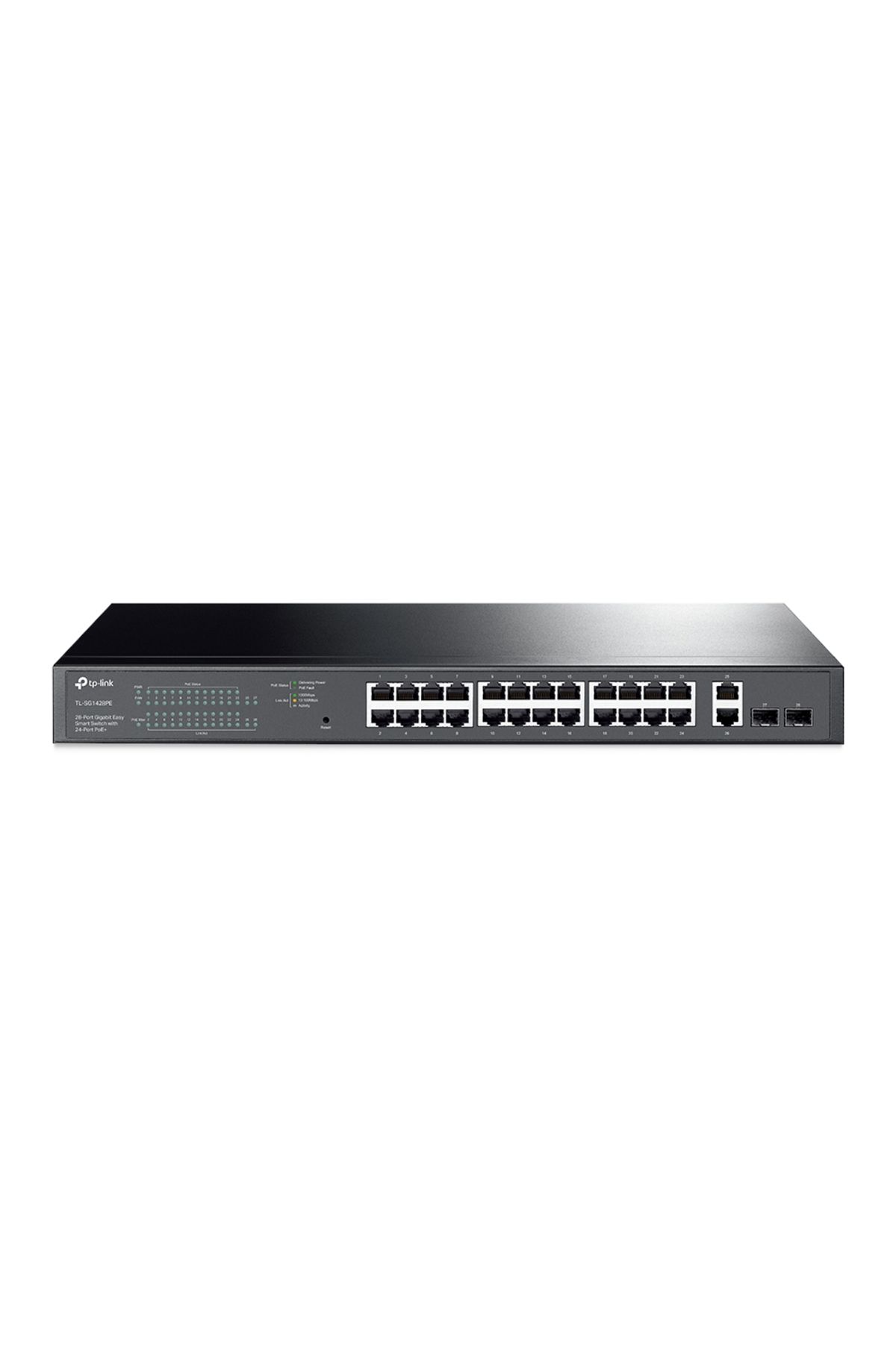 Tp-Link TL-SG1428PE, 28-Port Gigabit Easy Smart Switch with 24-Port PoE+