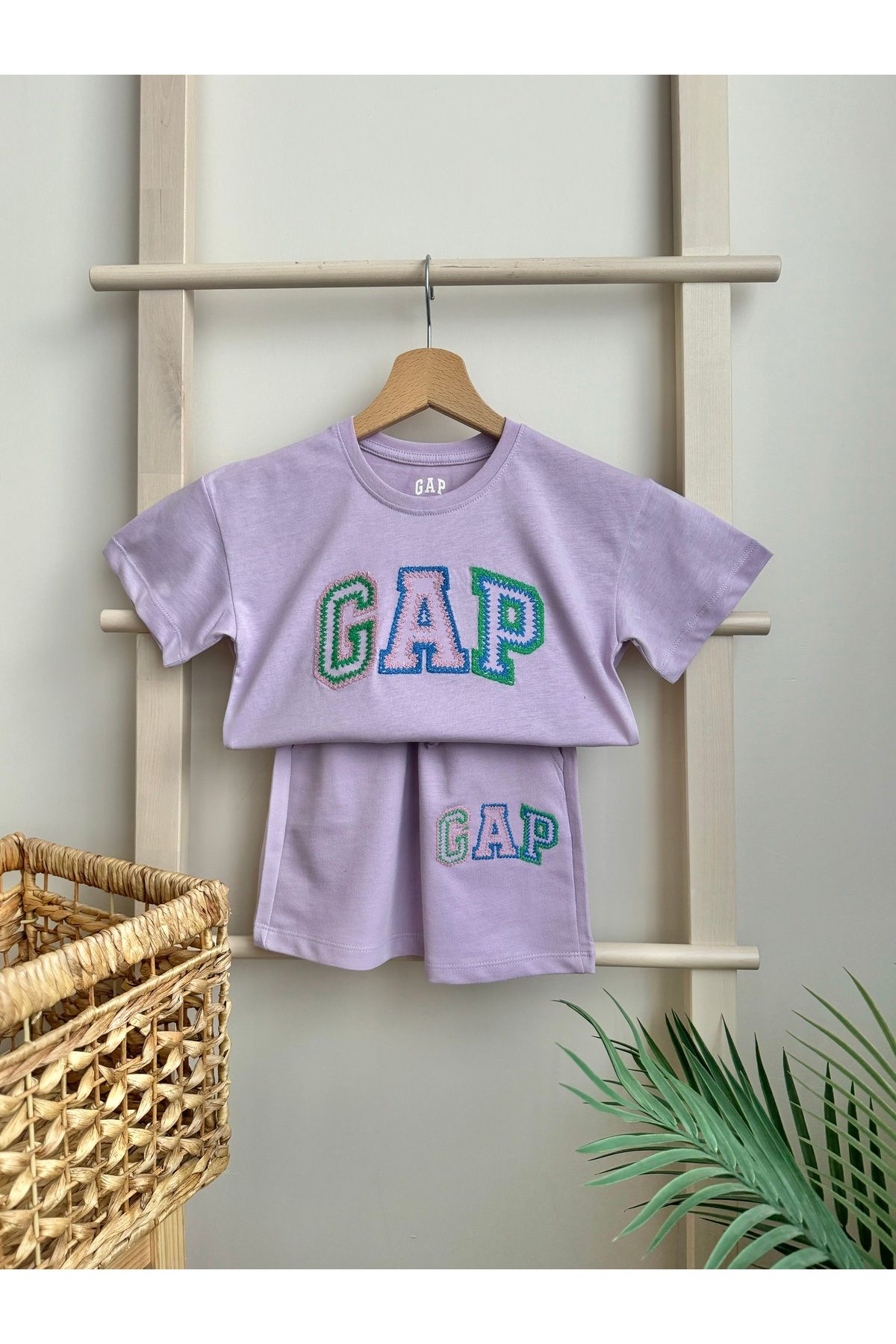 GAP Premium Kalite Gap Yazlık Çocuk Takım / Gap Çocuk Alt-Üst Takım