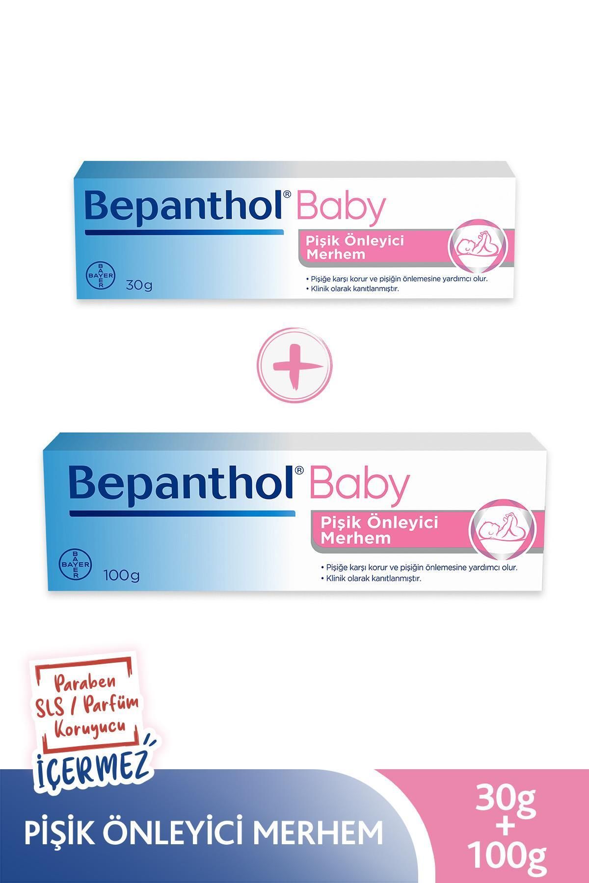 Bepanthol Baby Pişik Önleyici Merhem 100 gr 30 gr Avantajlı Paket