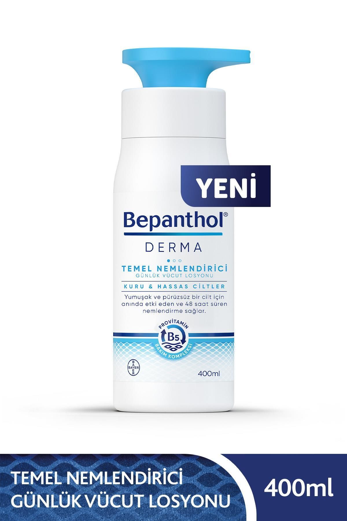 Bepanthol Derma Temel Nemlendirici Losyon 400 ml