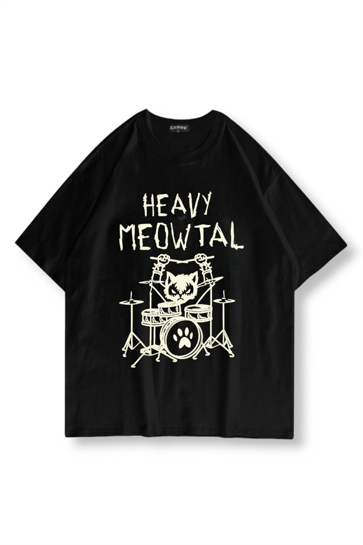 Carpe Heavy Meowtal Oversize T-shirt