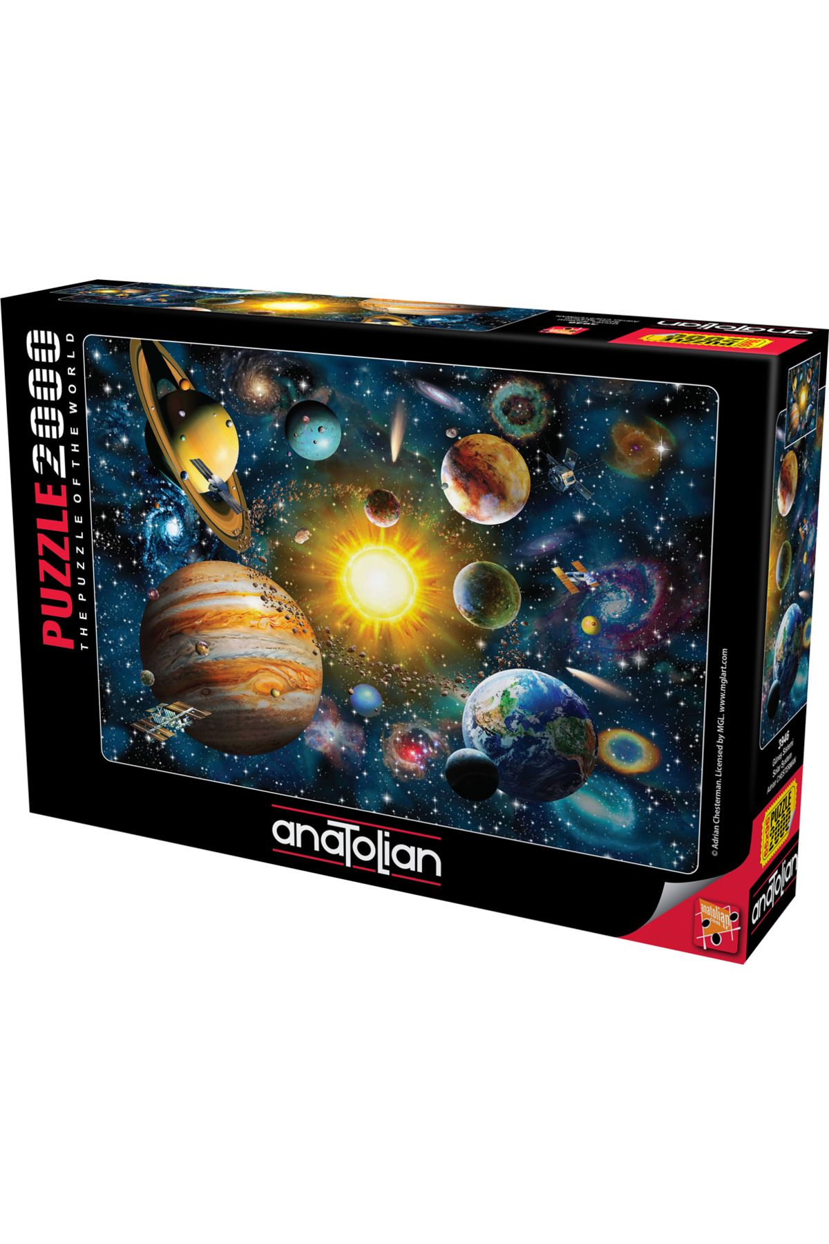 Anatolian Puzzle 2000 Parçalık Puzzle / Güneş Sistemi - Kod:3946