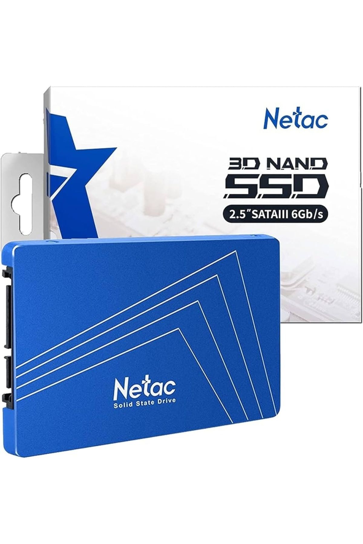 Life Teknoloji Netac N535S 960GB 2.5 SATA3.0 550MB/460MB 3D NAND Flash SSD (Solid State Drive)