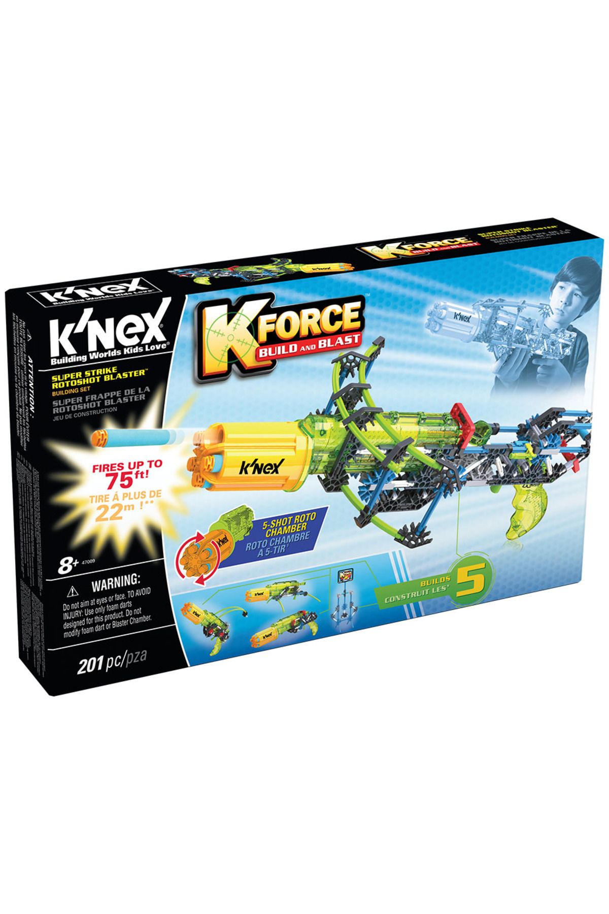 Knex K-force Super Strike Rotoshot Blaster Yapı Seti Knex 47009