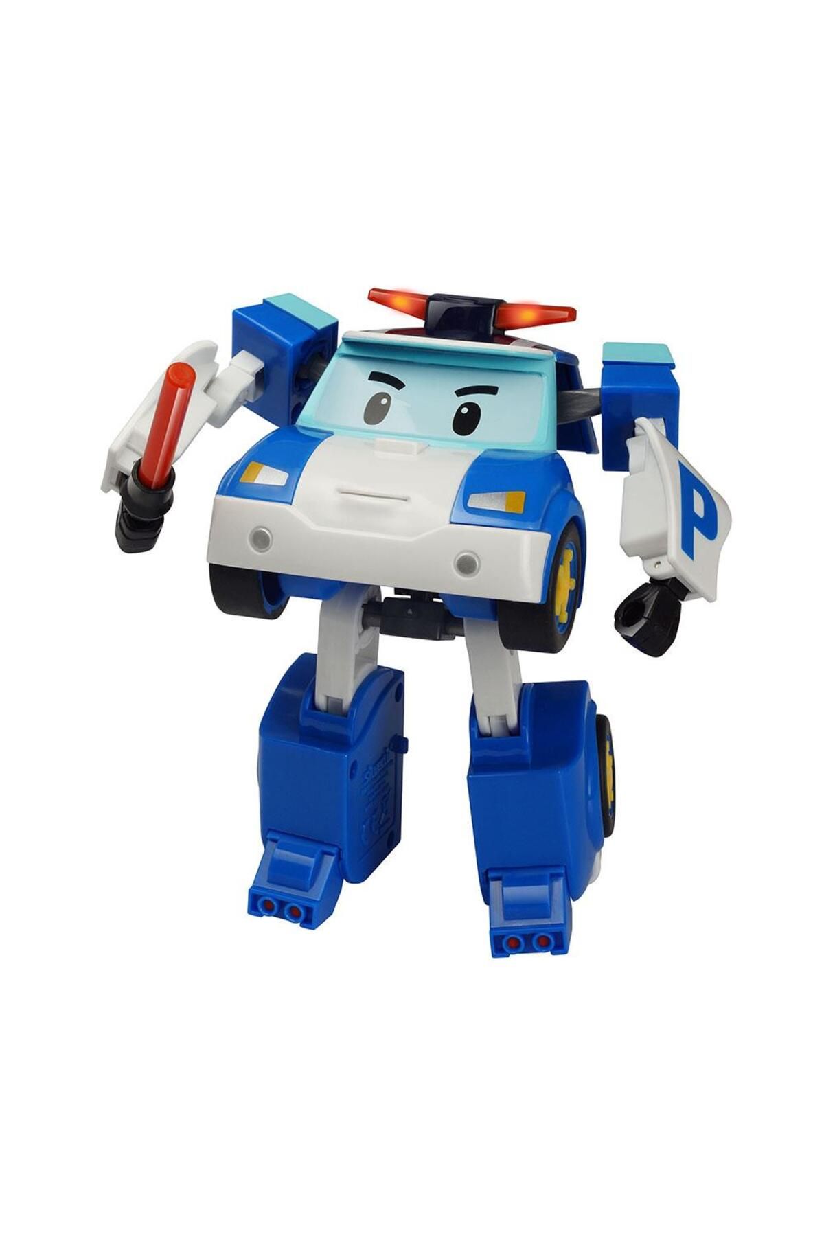 Silverlit Robocar Poli Işıklı Transformers Robot Figür - Poli