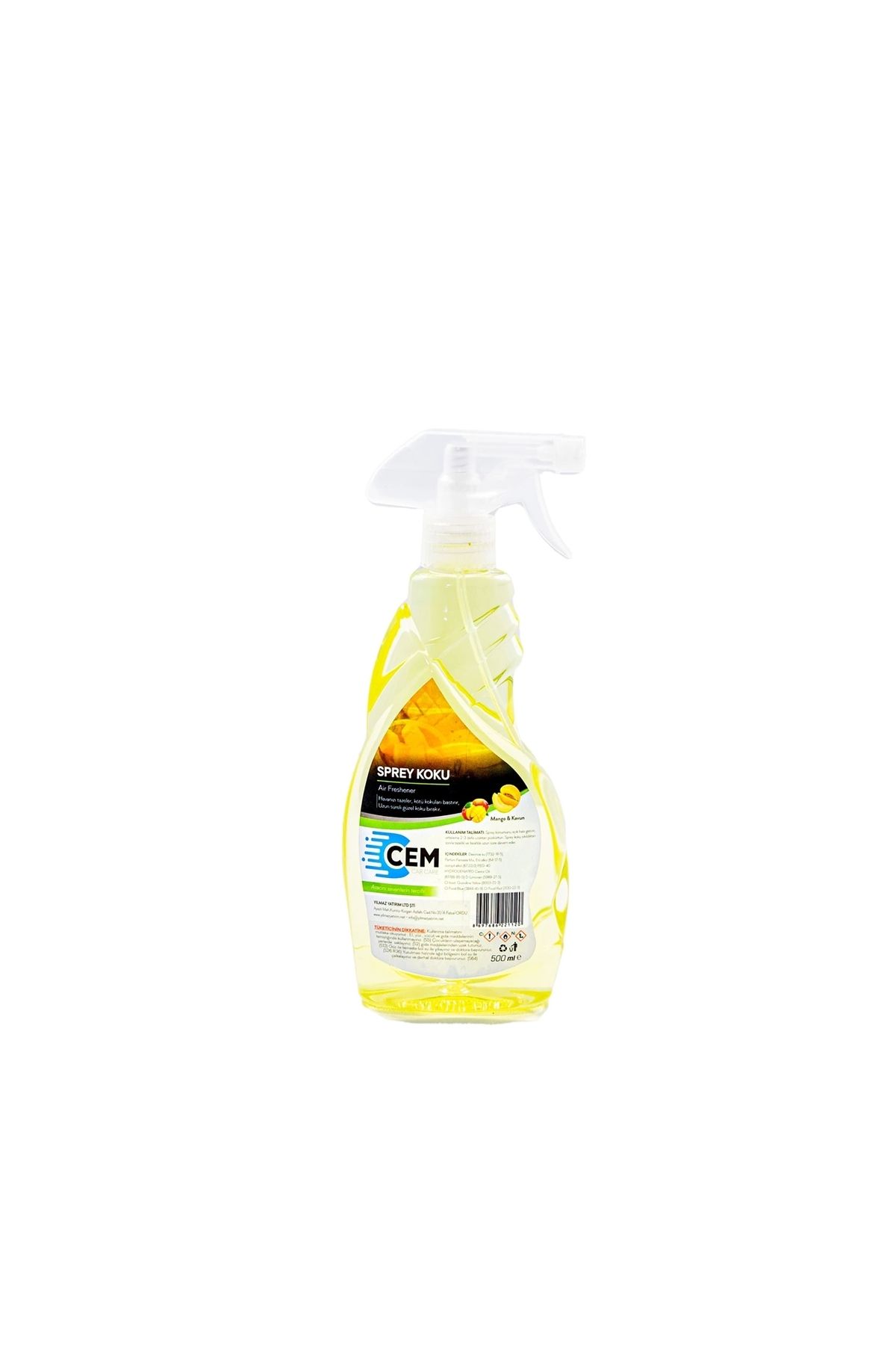 Cem Sprey Koku Air Fresher Mango Kavun 500 ml