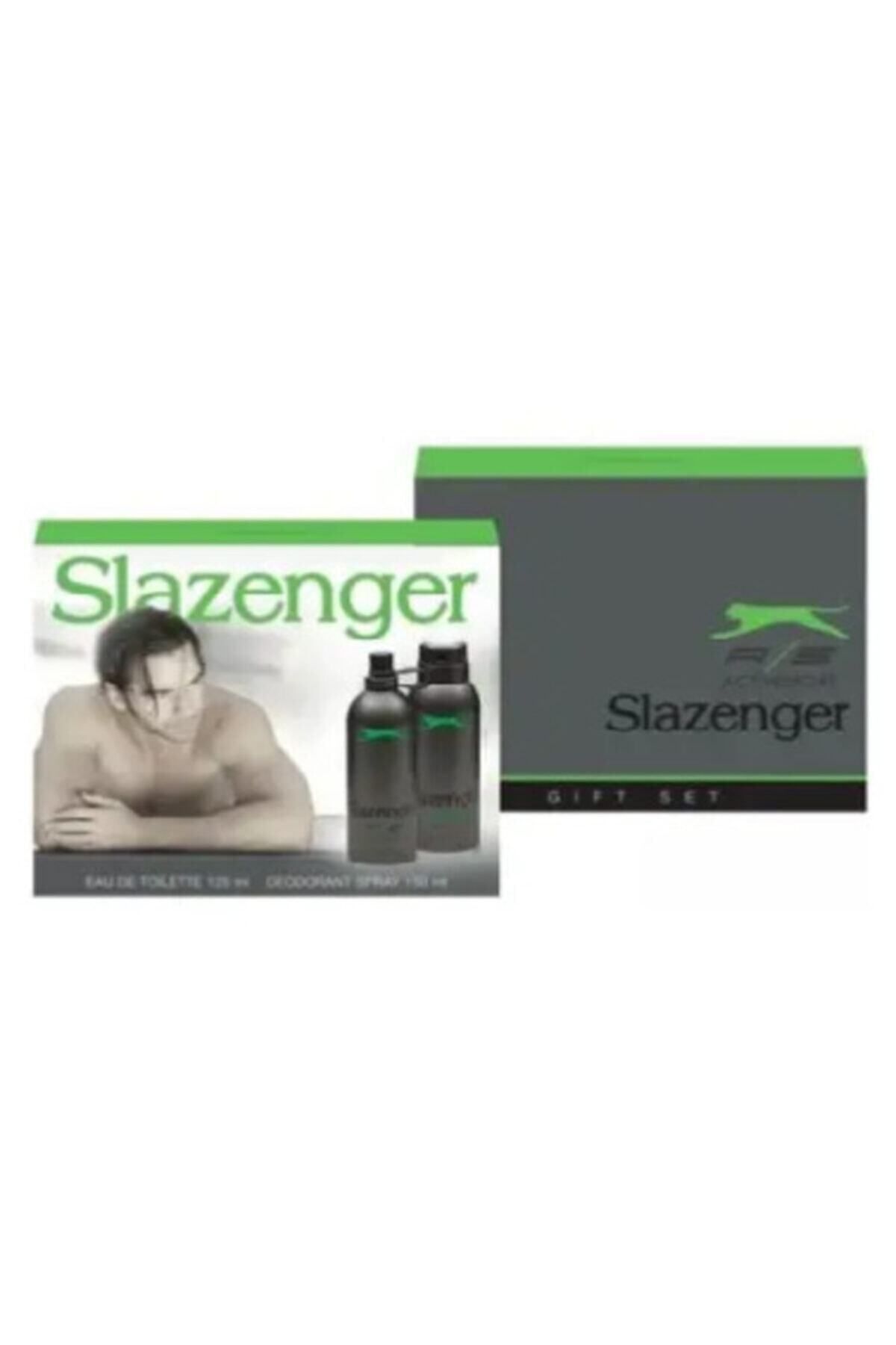 Slazenger Parfüm Yeşil 125 Ml. Deodorant Yeşil 150 Ml.