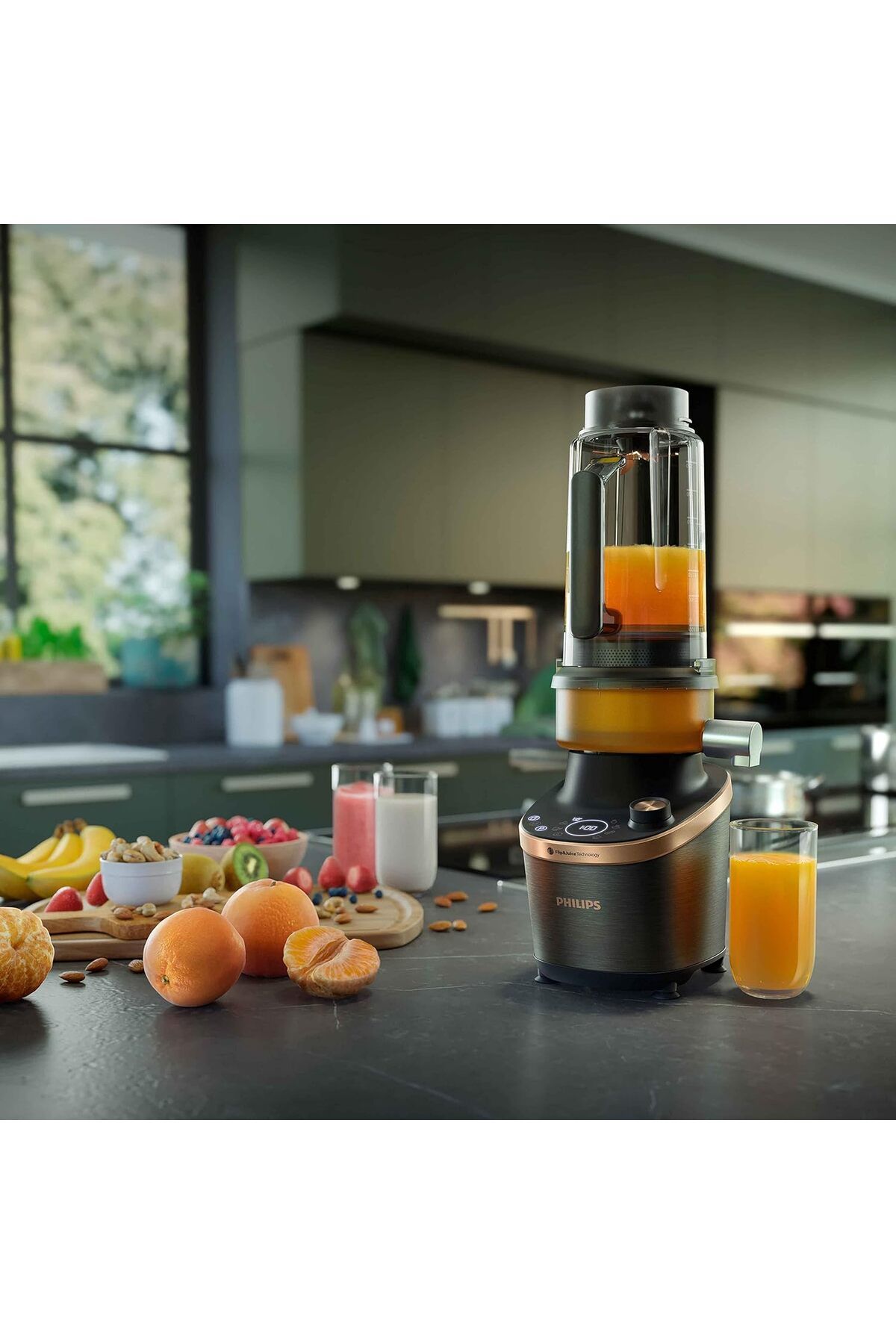 Philips Premium Flip&Juice Blender ve Meyve Sıkacağı Modüllü 1500W