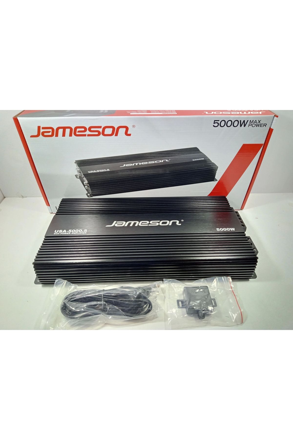 Jameson 5 Kanal Amfi – Usa-5000.5 – Bass Kontrollü Oto Anfi