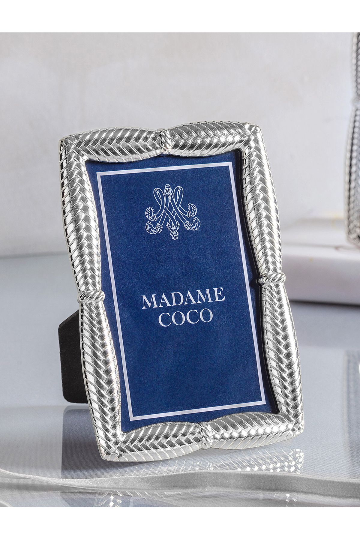 Madame Coco Fotoğraf Çerçevesi - Gümüş